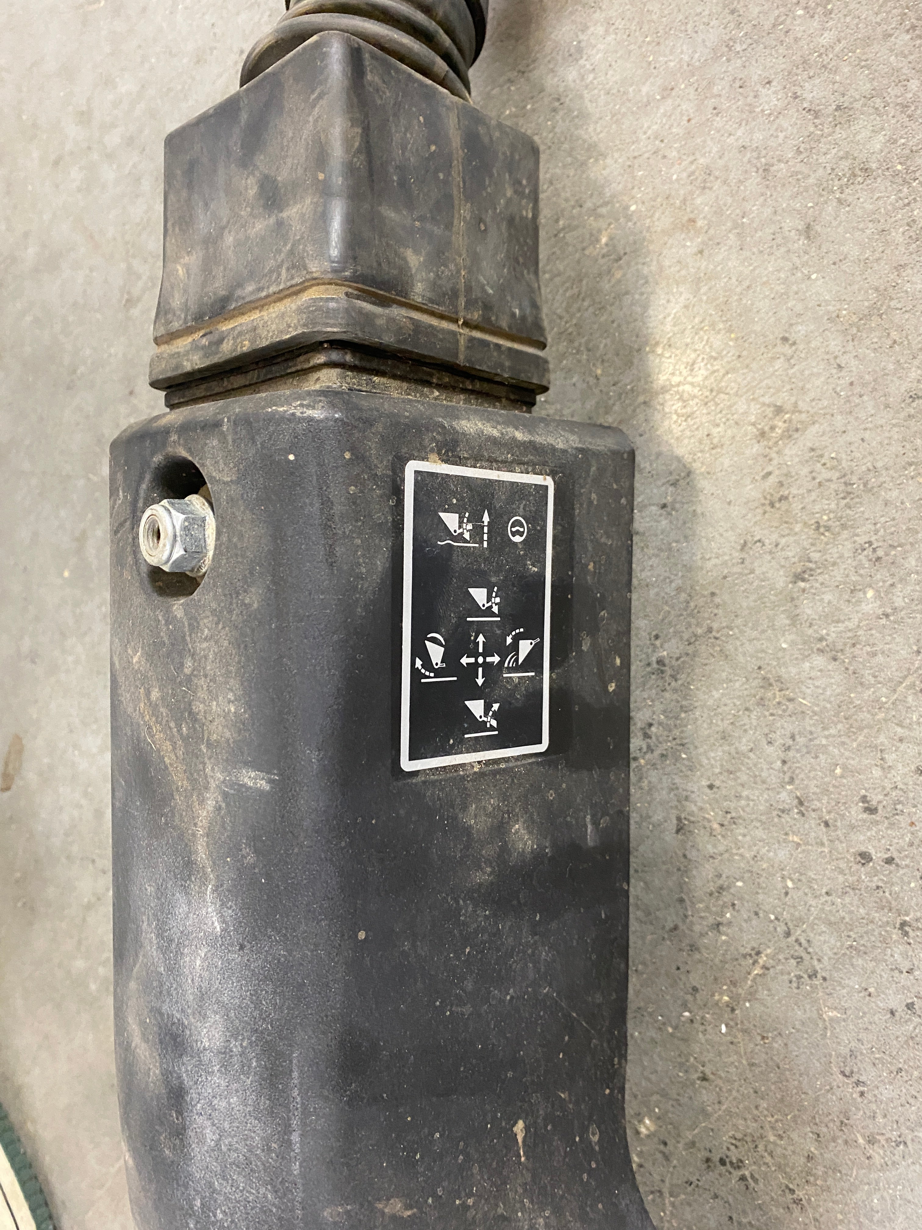 John Deere Hydraulic Joystick w/ Mounting Bracket (A)