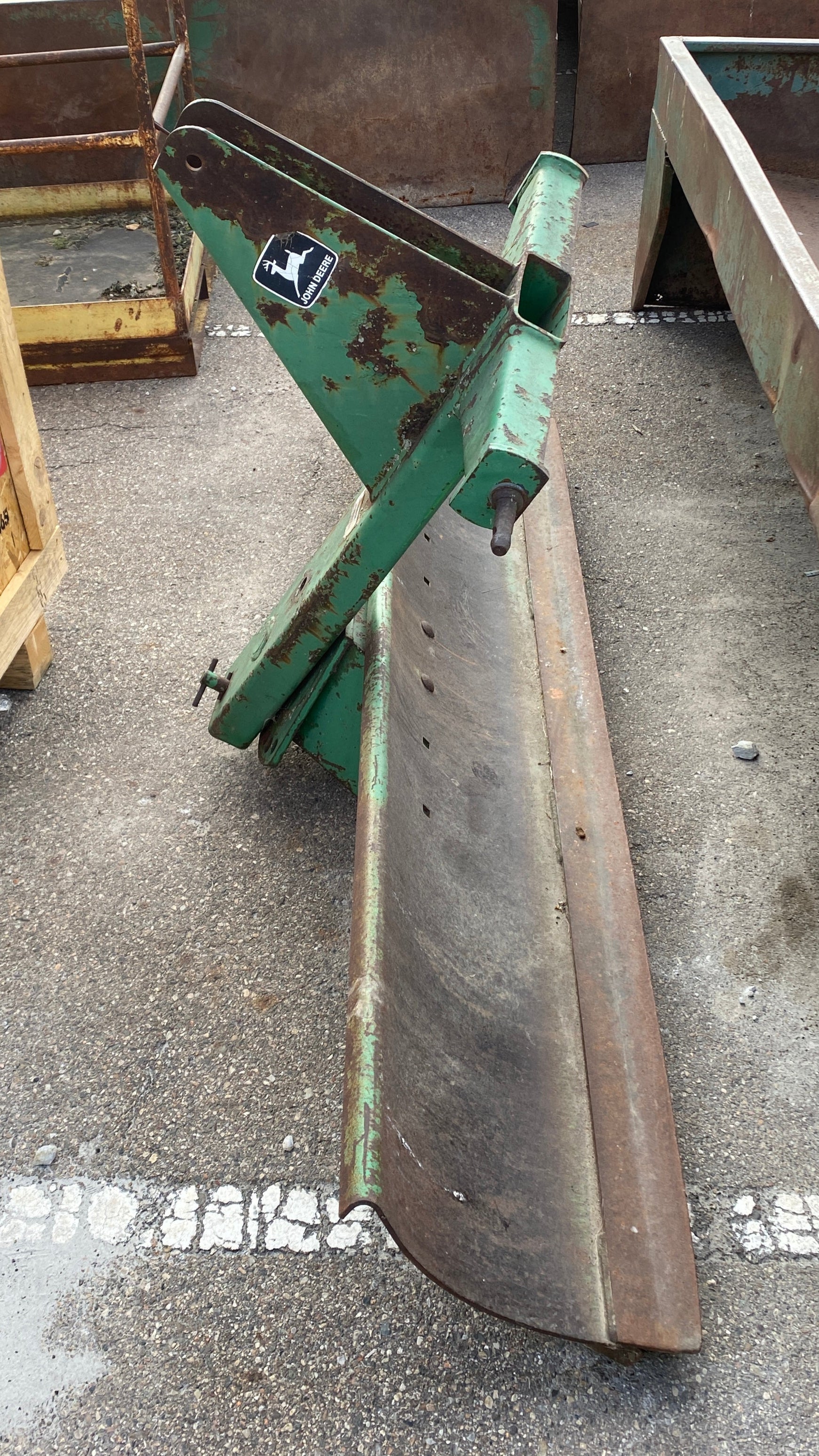 John Deere #W00045X029416 Rotating Plow Attachment