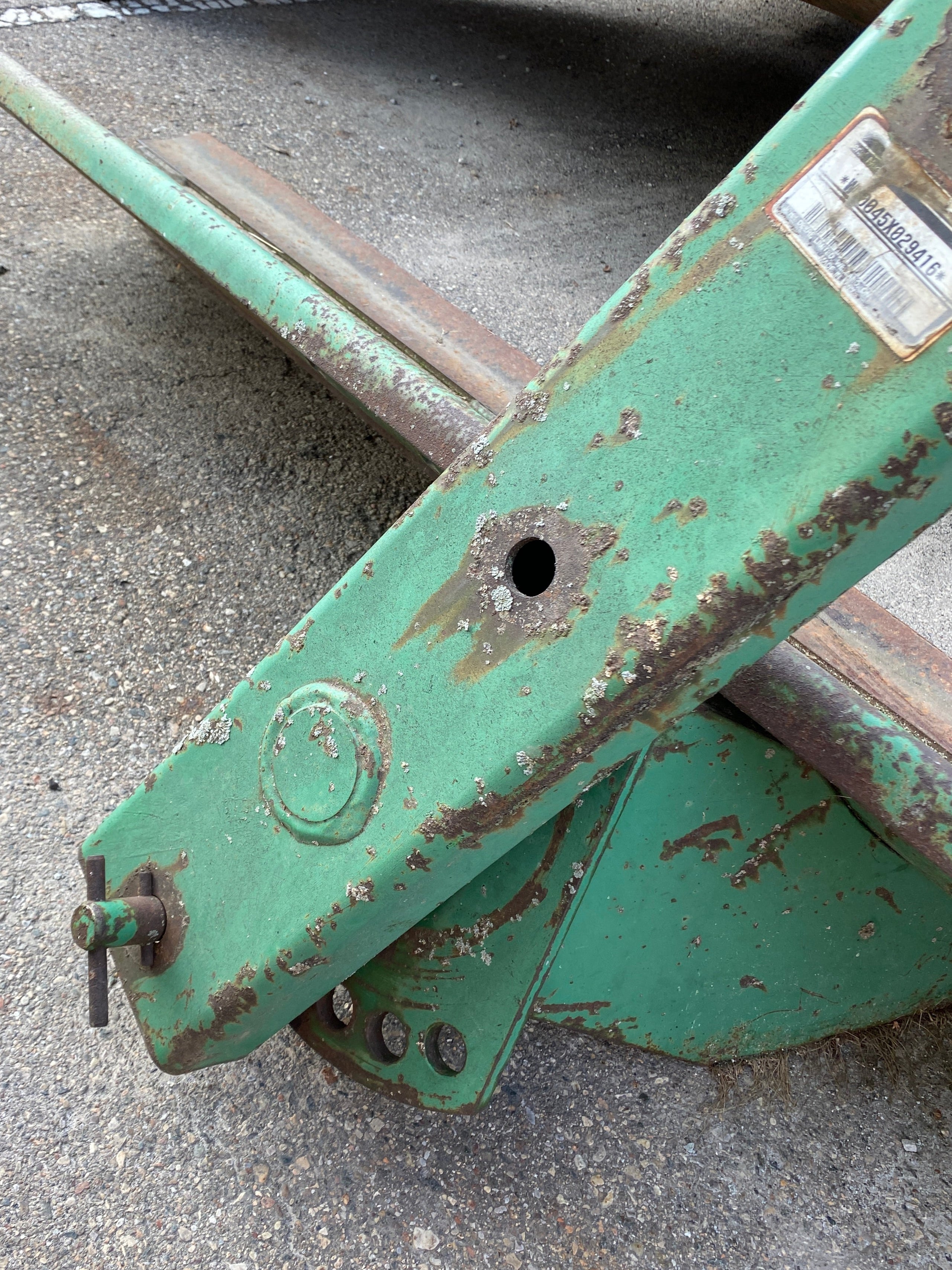 John Deere #W00045X029416 Rotating Plow Attachment