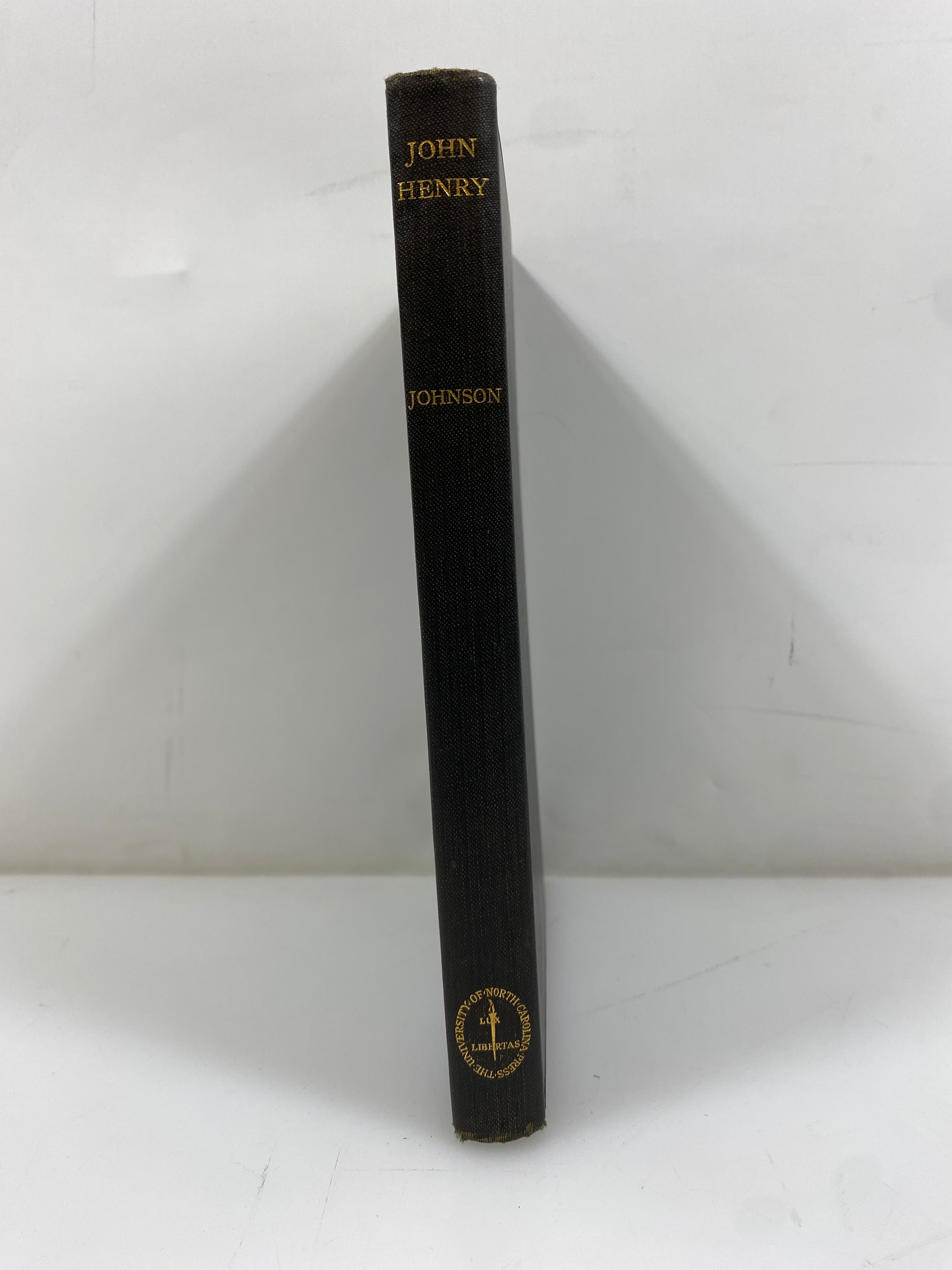 John Henry Guy B. Johnson University of North Carolina Press 1929 HC