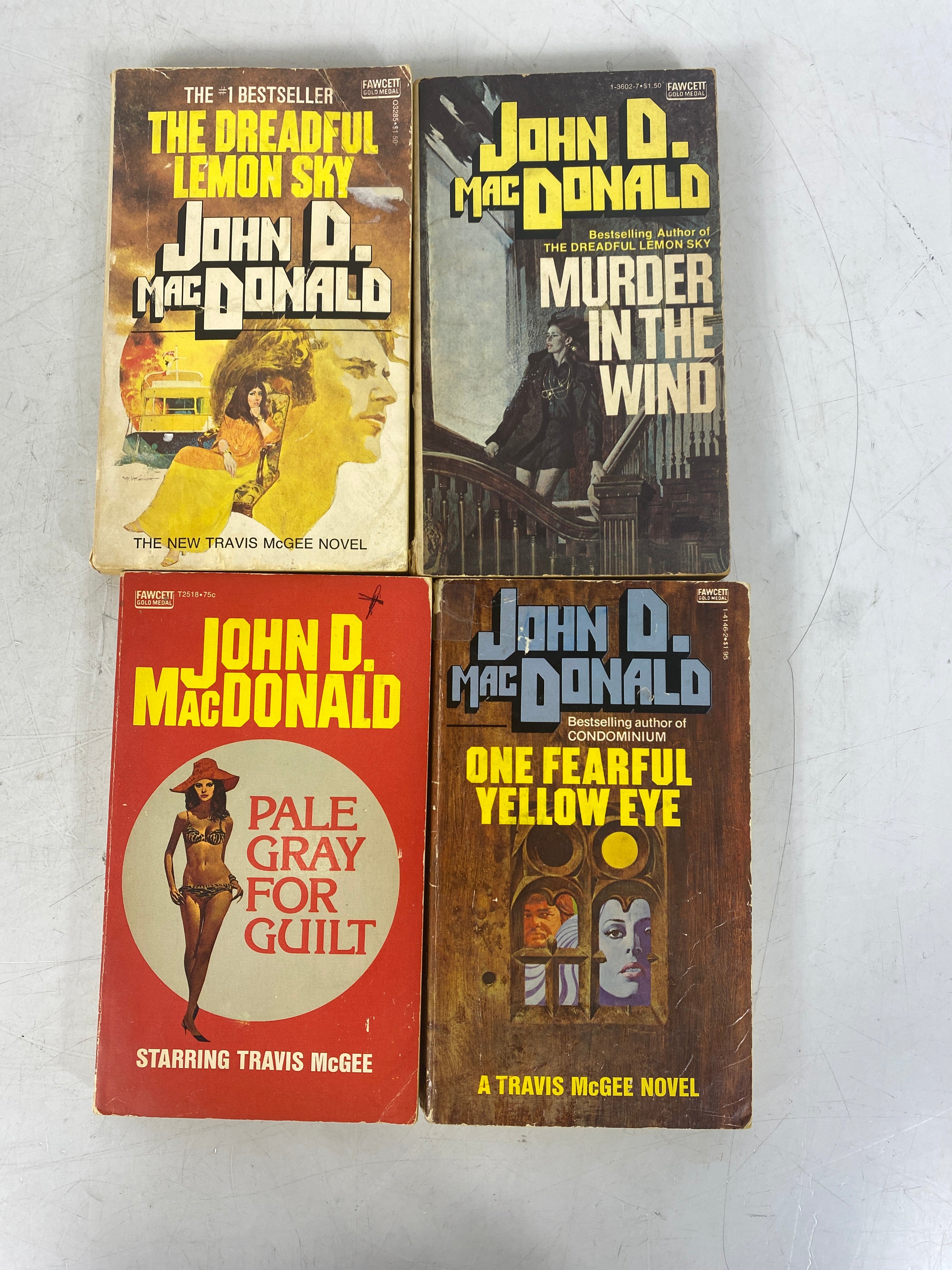 John McDonald Lot of 4  Paperback SC