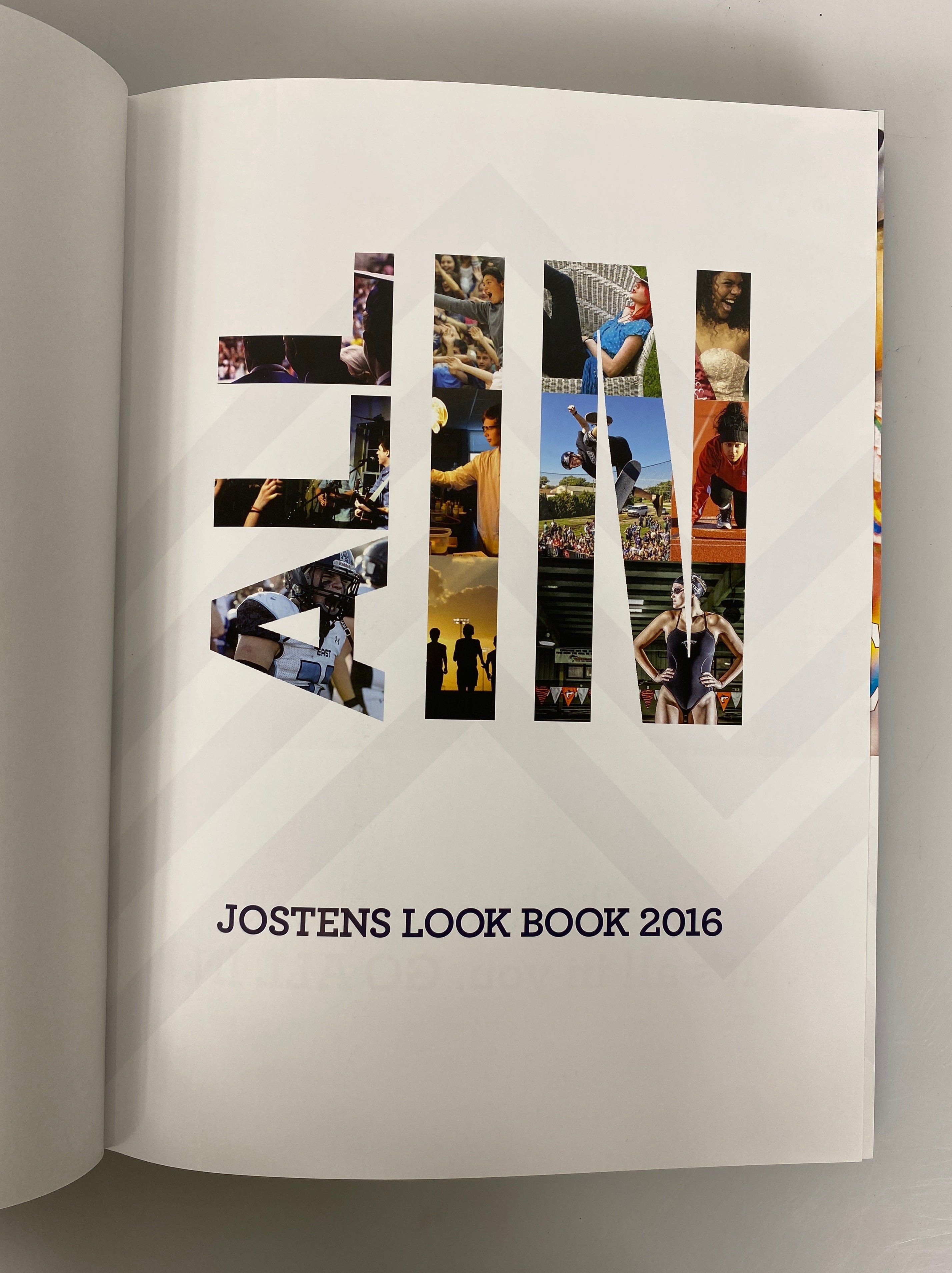 Jostens 2016 Look Book Yearbook Planner/Designer HC