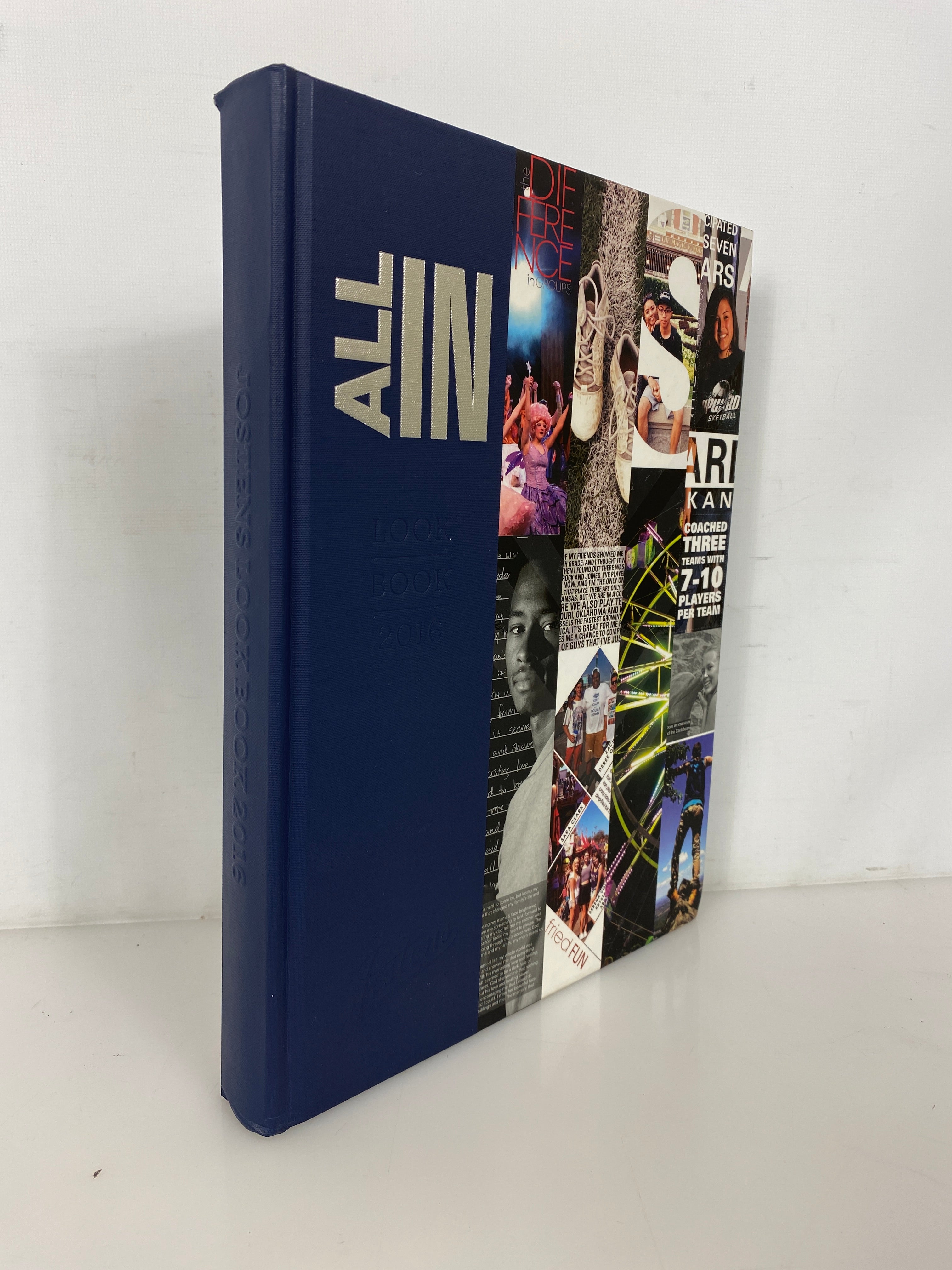 Jostens 2016 Look Book Yearbook Planner/Designer HC