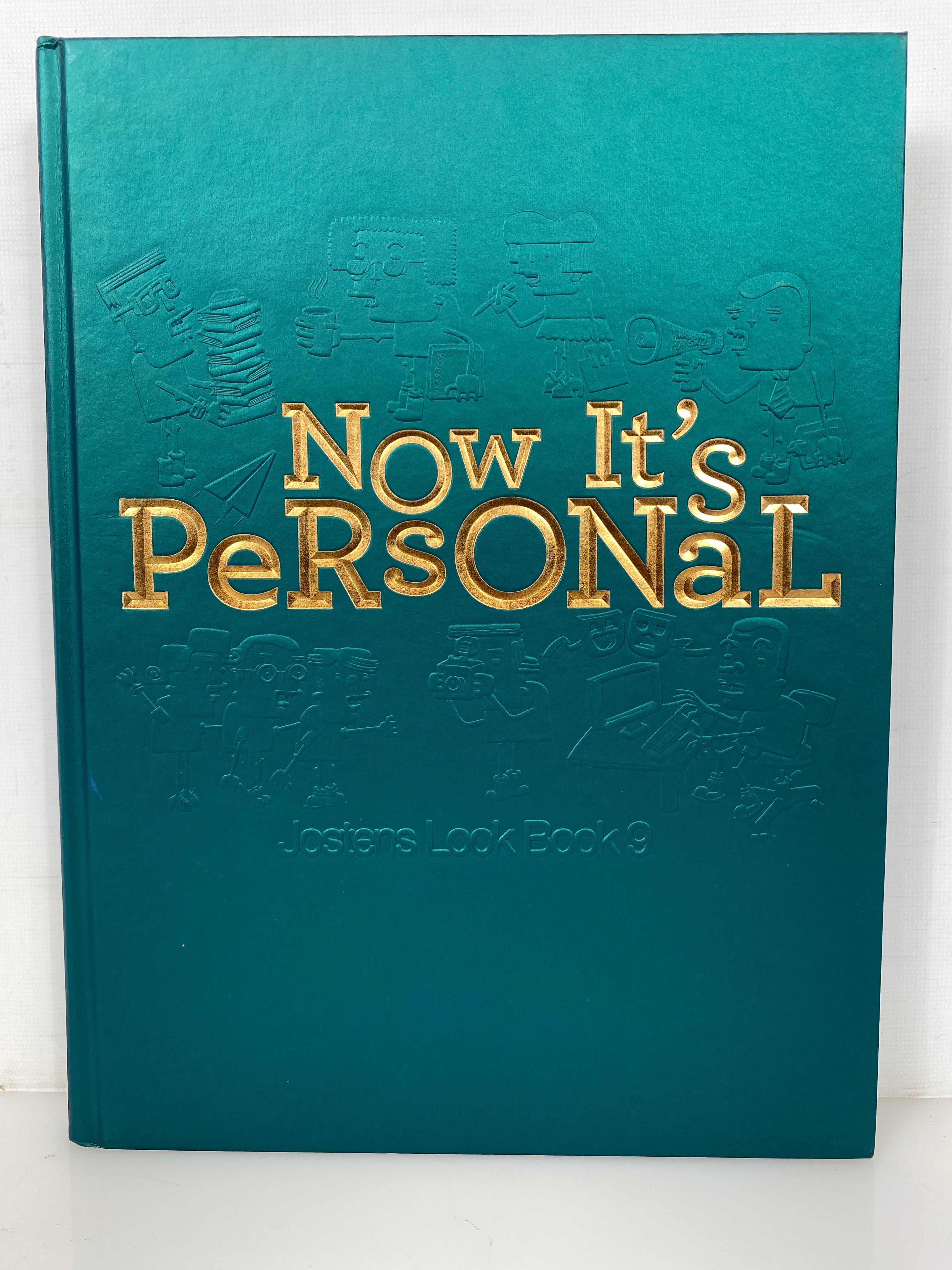 Jostens "Now It's Personal" Look Book 9 Yearbook Planner HC