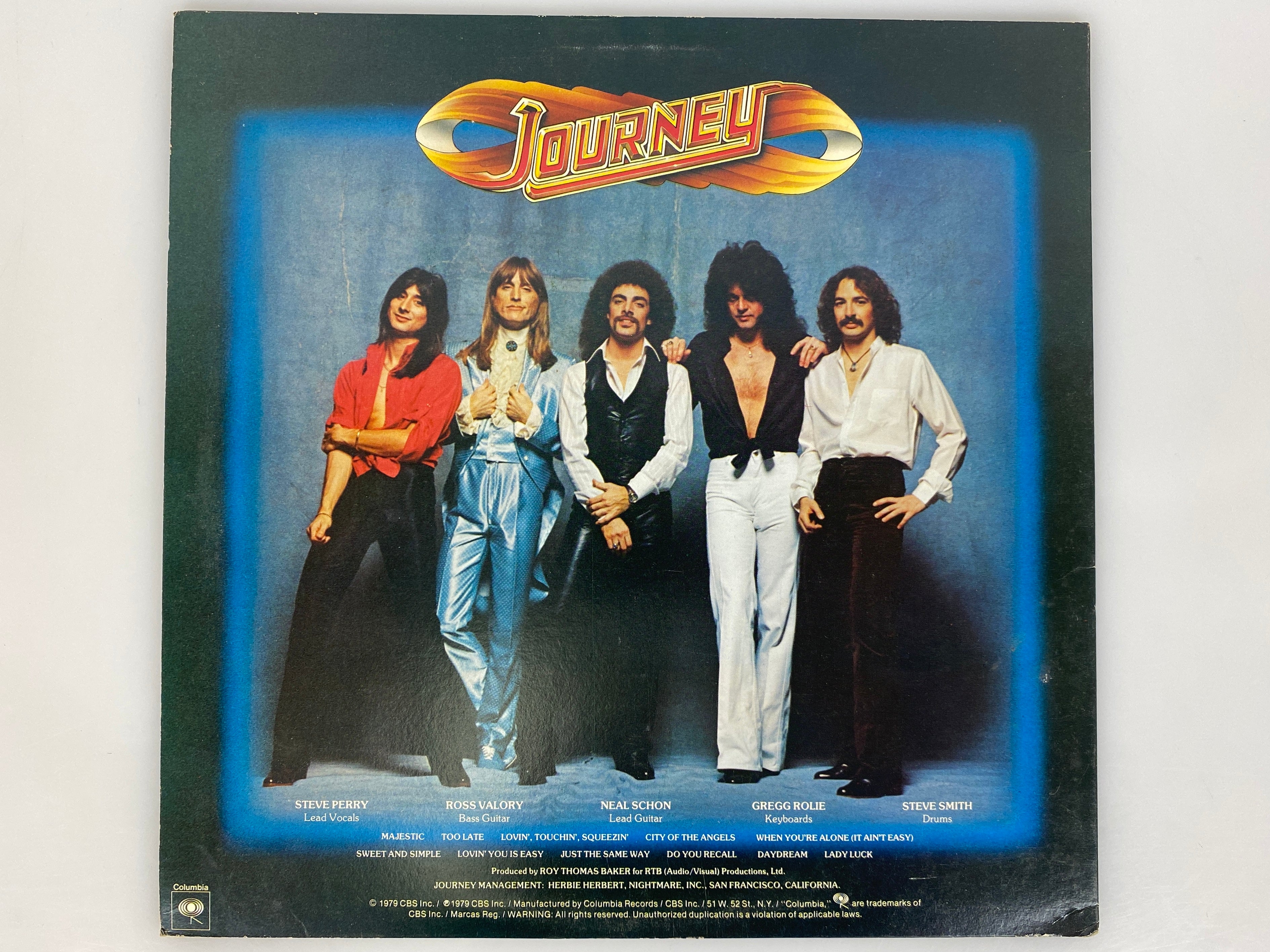 Journey Evolution 1979 Vinyl Record