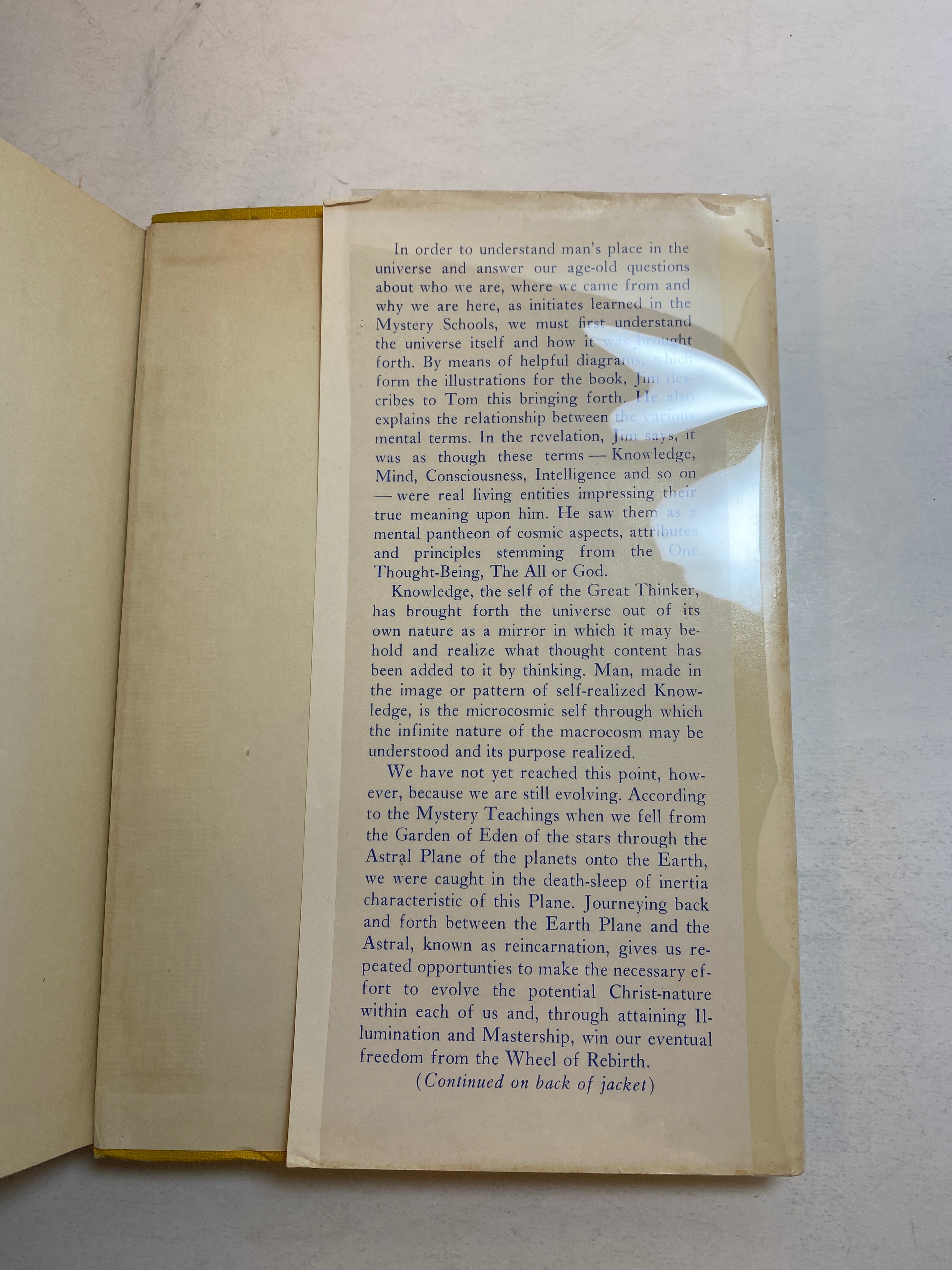 Journey Into  Strange Land HCDJ 1956 Eloise Franco *Signed*