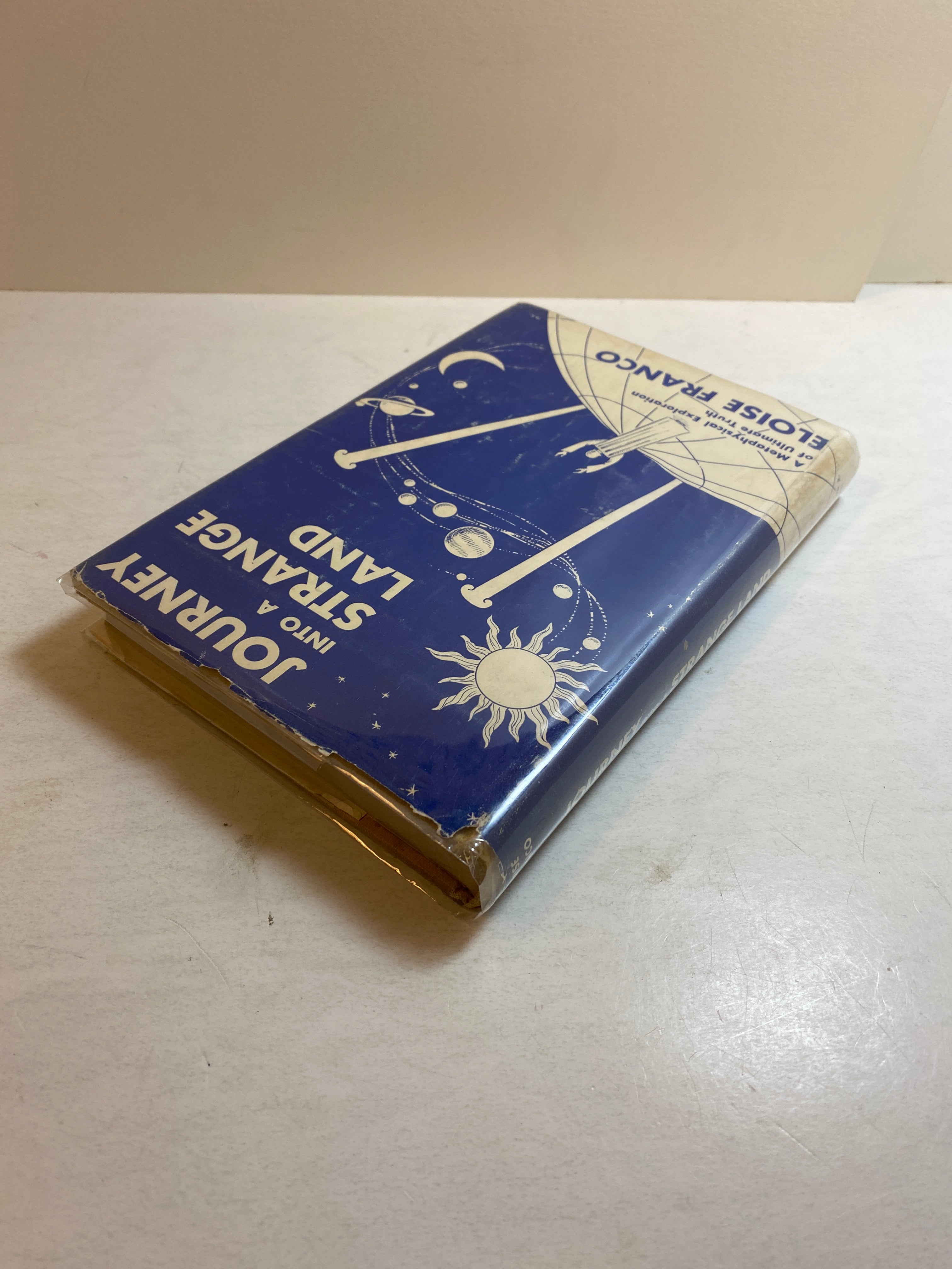 Journey Into  Strange Land HCDJ 1956 Eloise Franco *Signed*