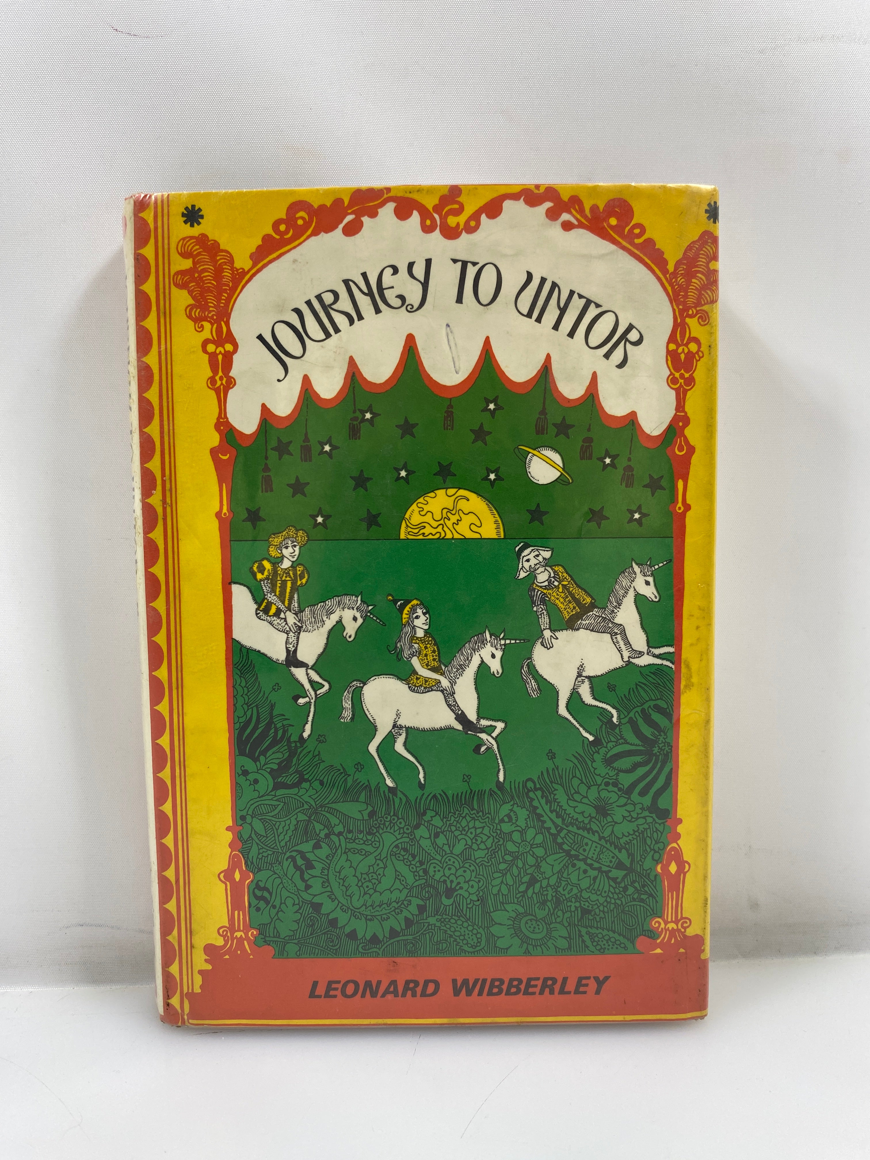Journey to Untor by Wibberley 1970 Ex-library HCDJ