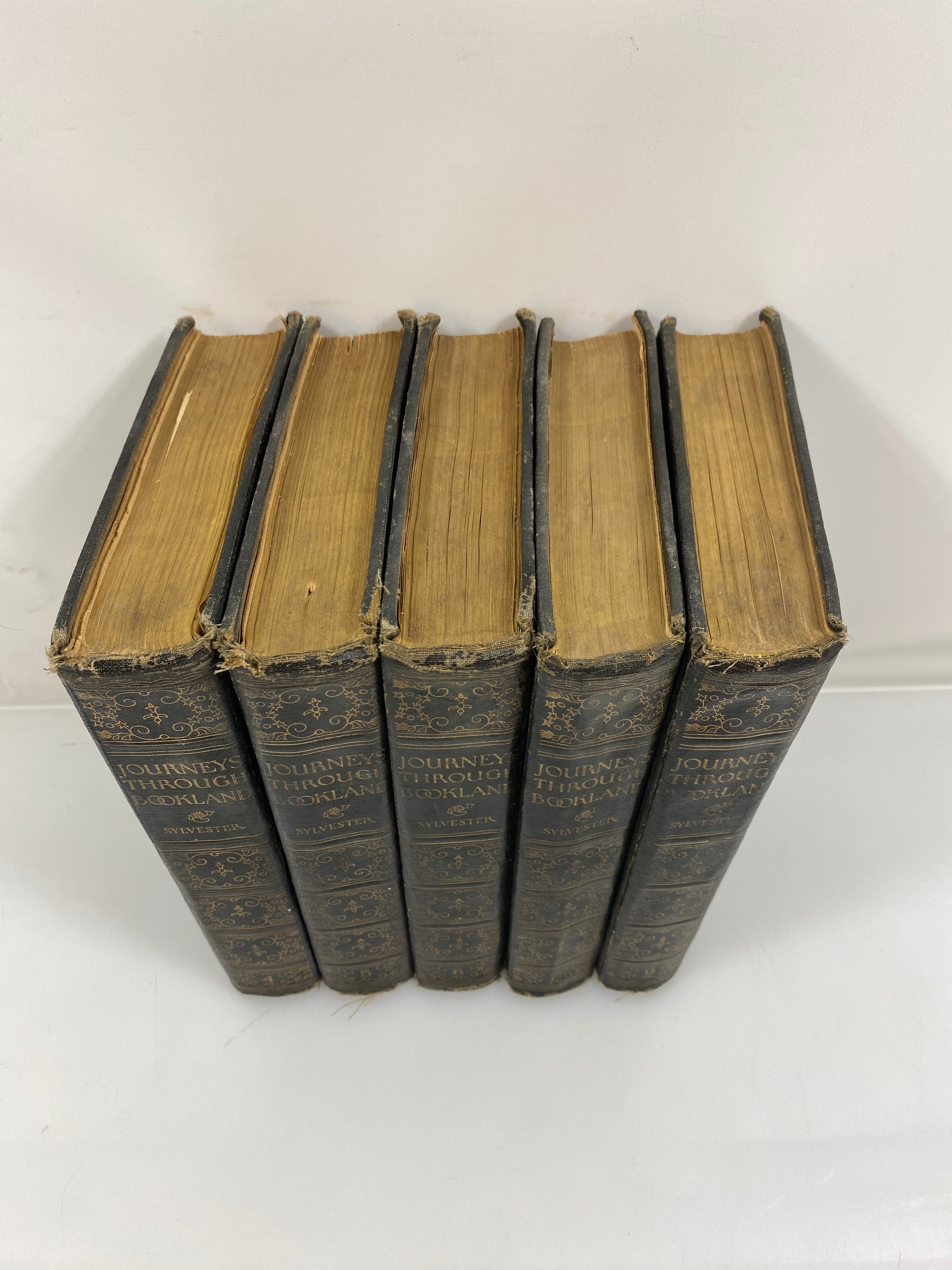 Journeys Through Bookland 4-7 & 9 Charles H Sylvester 1922 HC