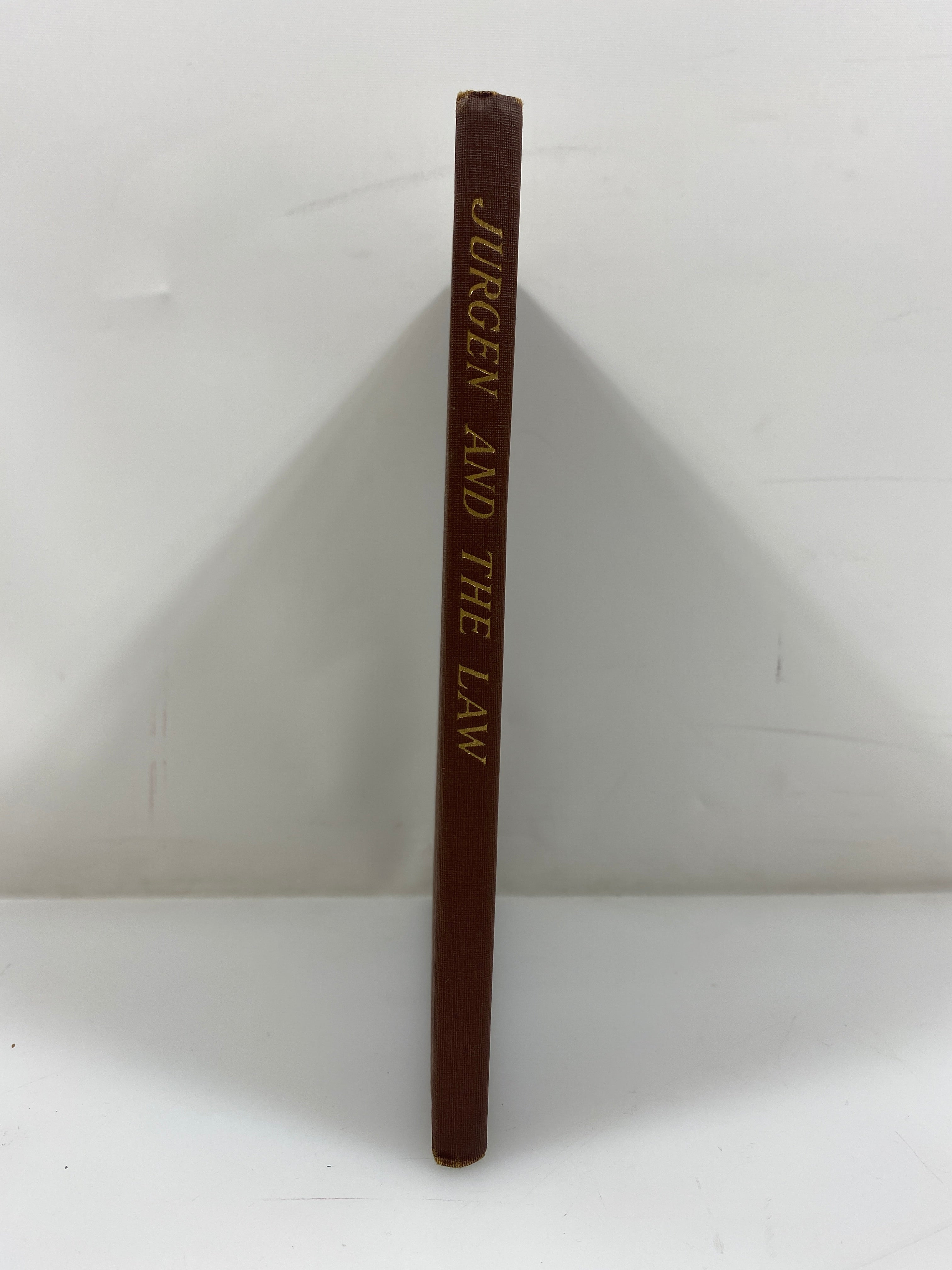 Jurgen and the Law Edited by Guy Holt Number 649 1923 HC