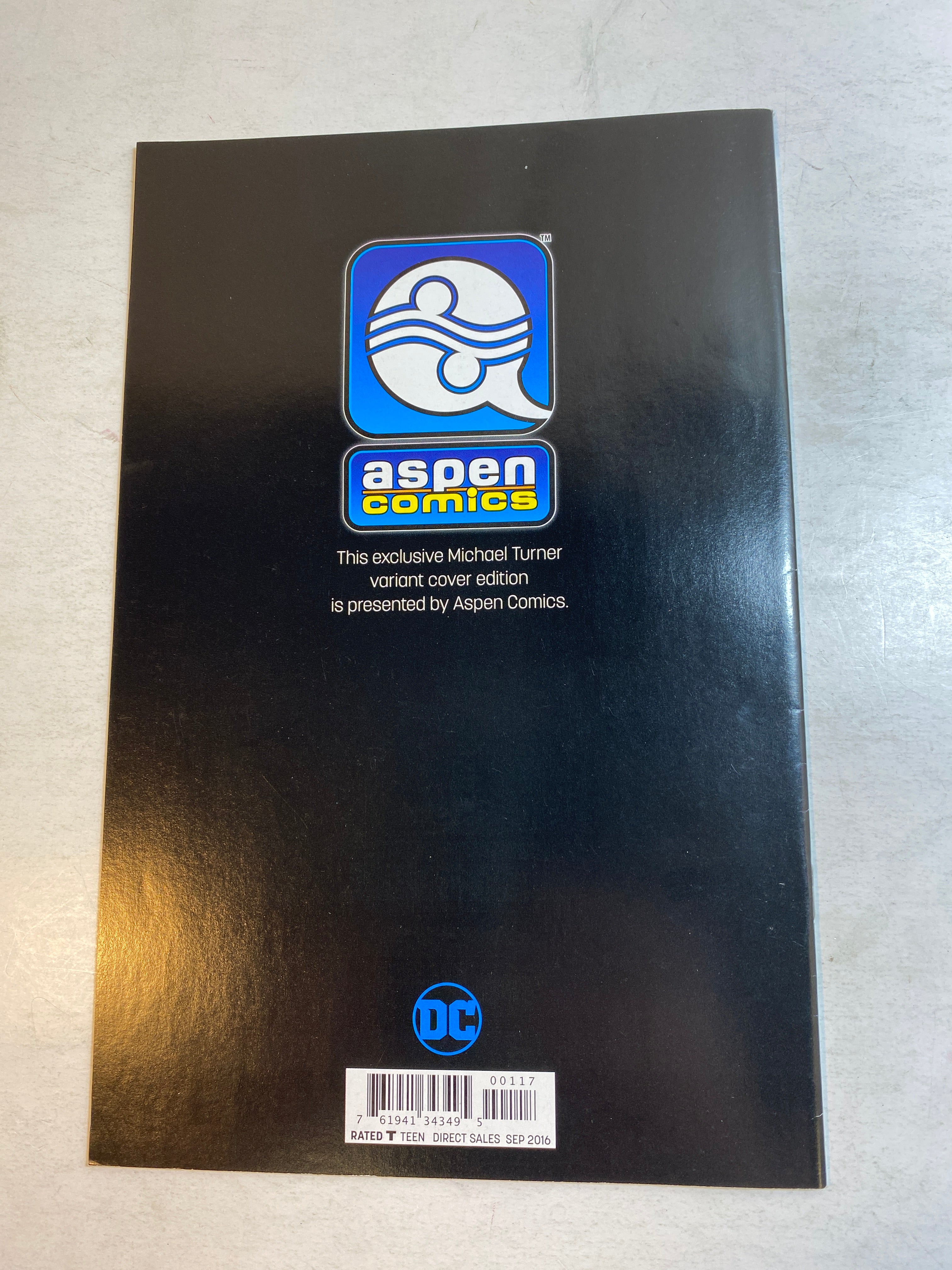 Justice League #1 2016 DC Rebirth Michael Turner Cover Variant