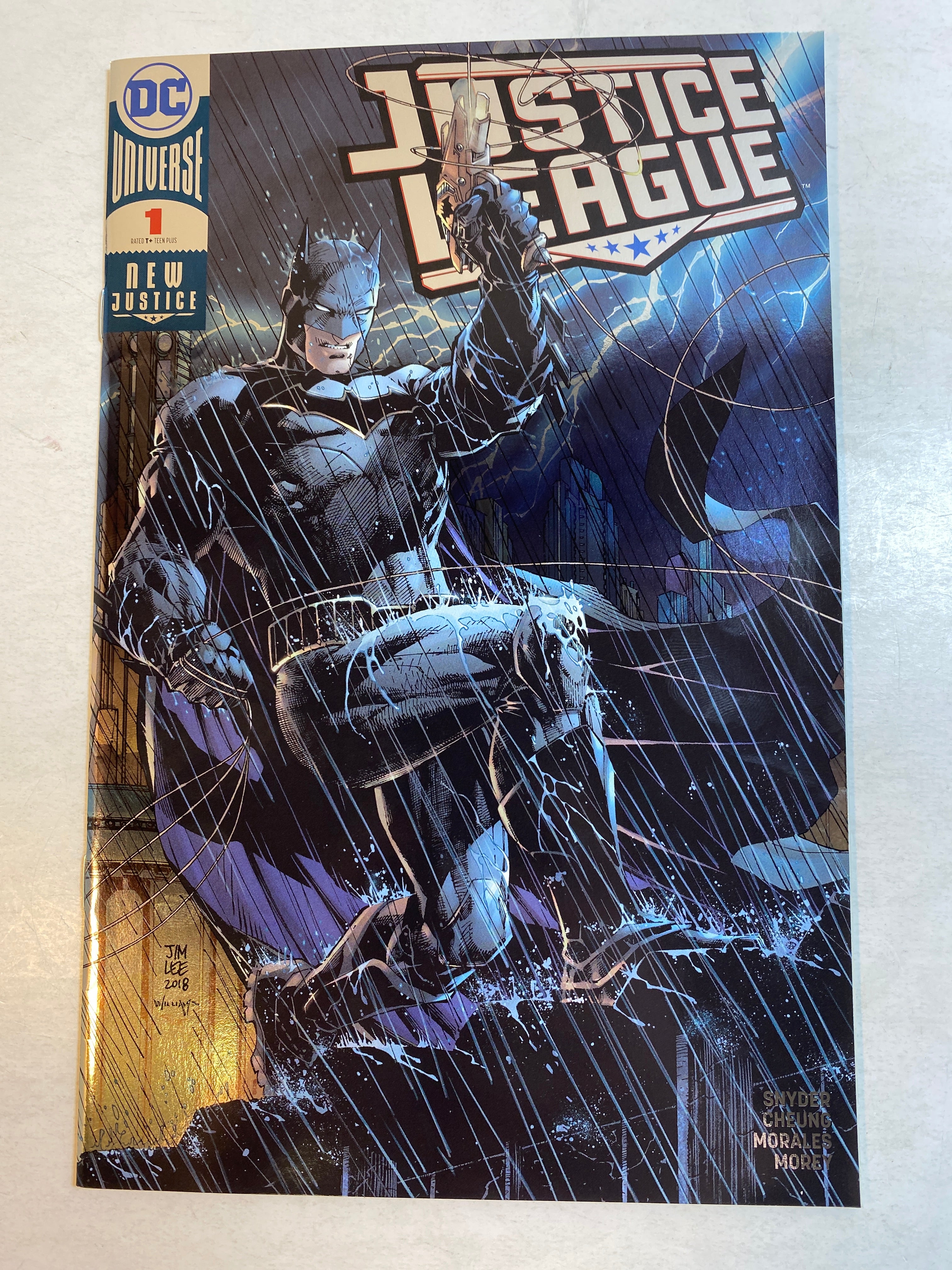 Justice League #1 2018 DC Foil Convention Exclusive