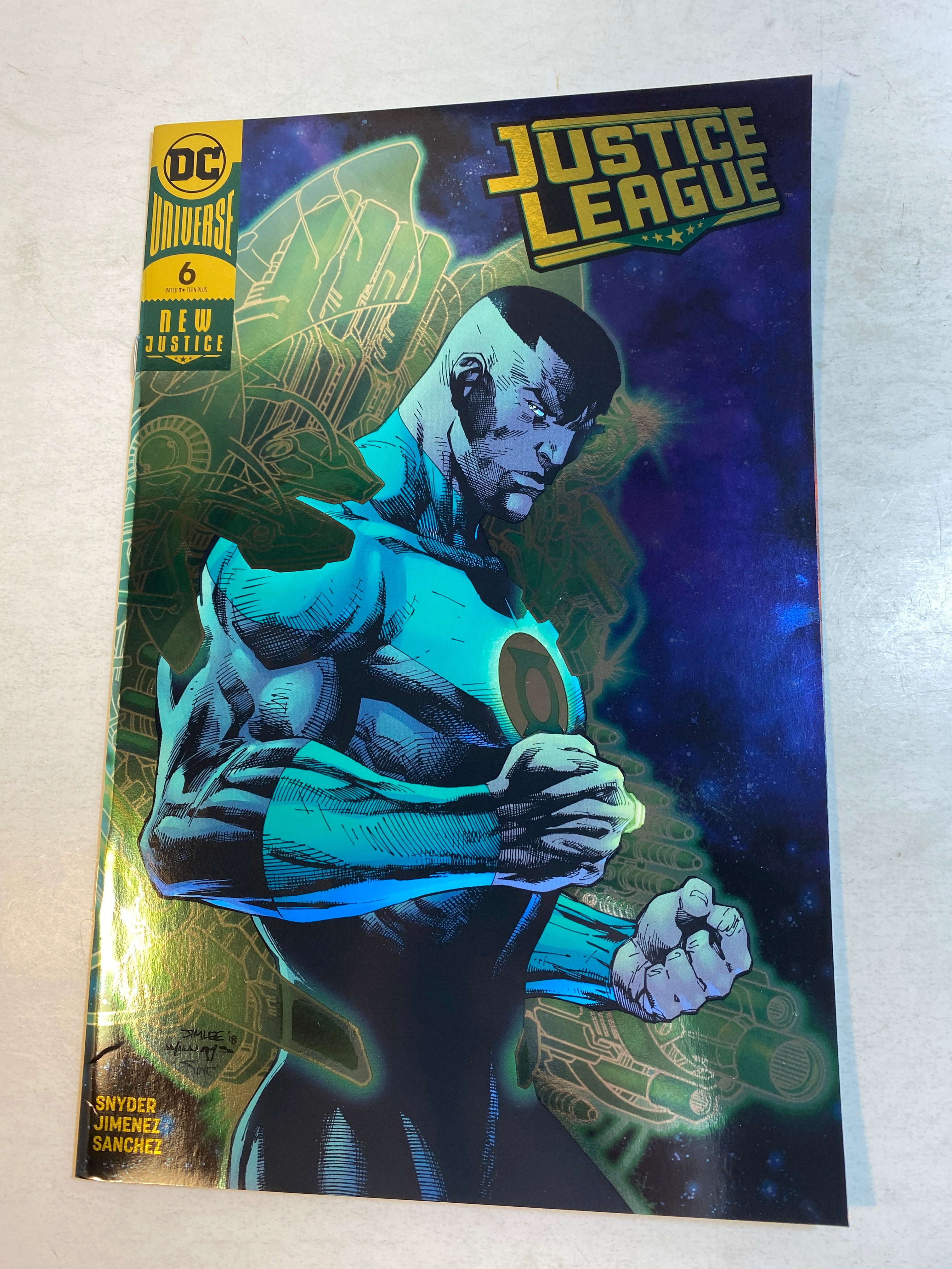 Justice League #6 2018 DC Boutique Variant