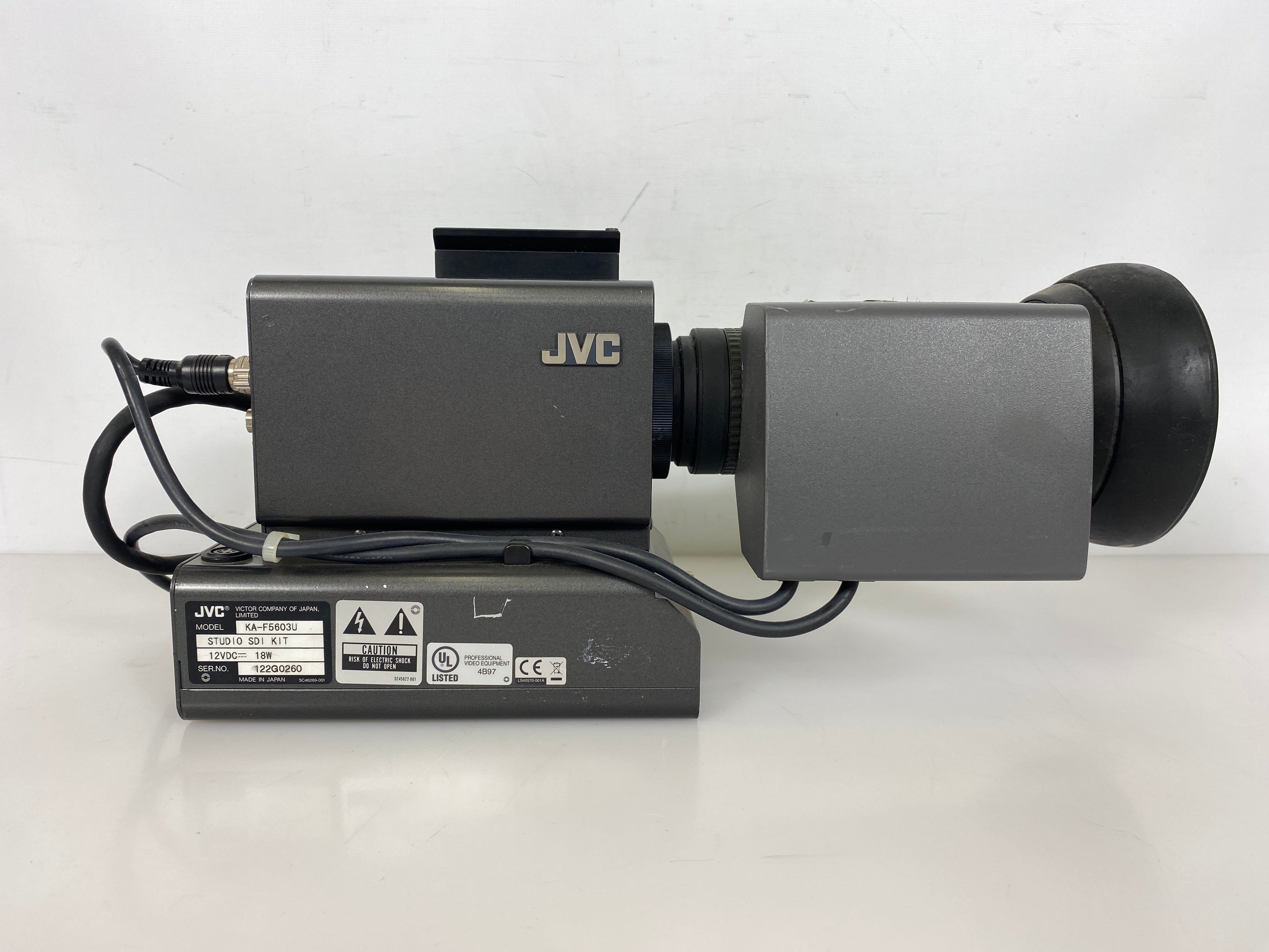 JVC Studio SDI Camera KA-F5603U with Canon TC-F and YH17X7 Lens
