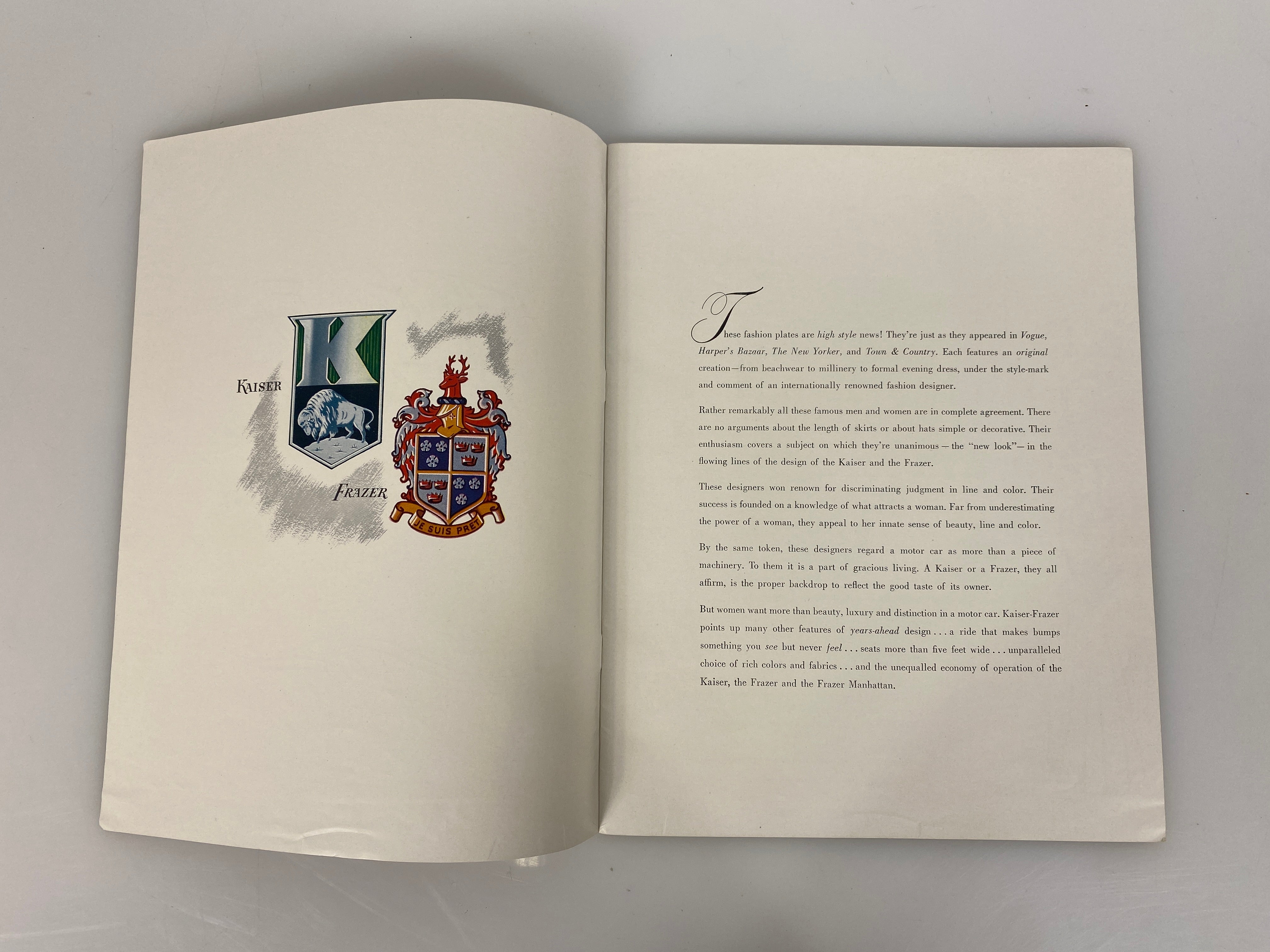 Kaiser-Frazer Fashion Book for 1948