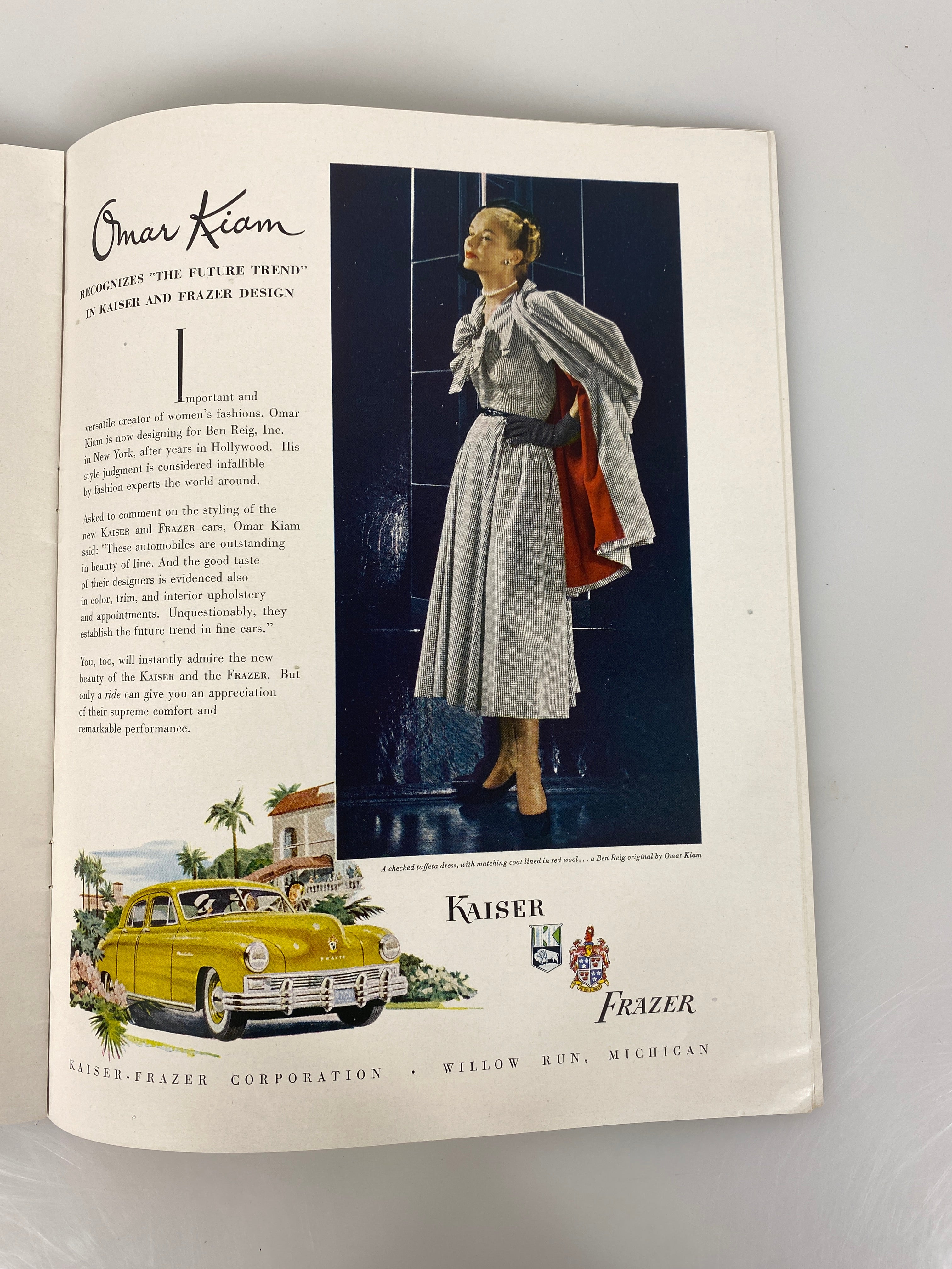 Kaiser-Frazer Fashion Book for 1948