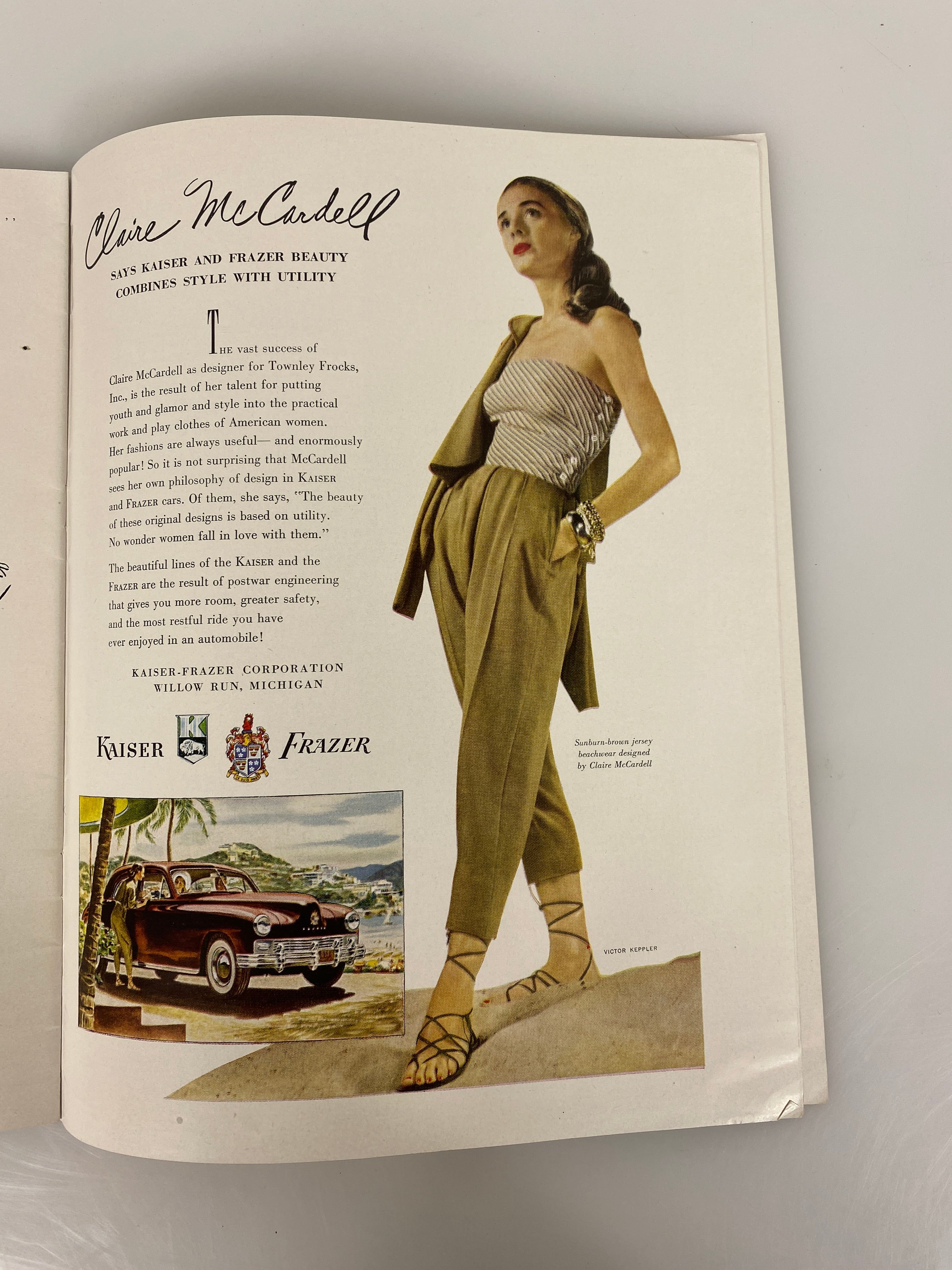 Kaiser-Frazer Fashion Book for 1948