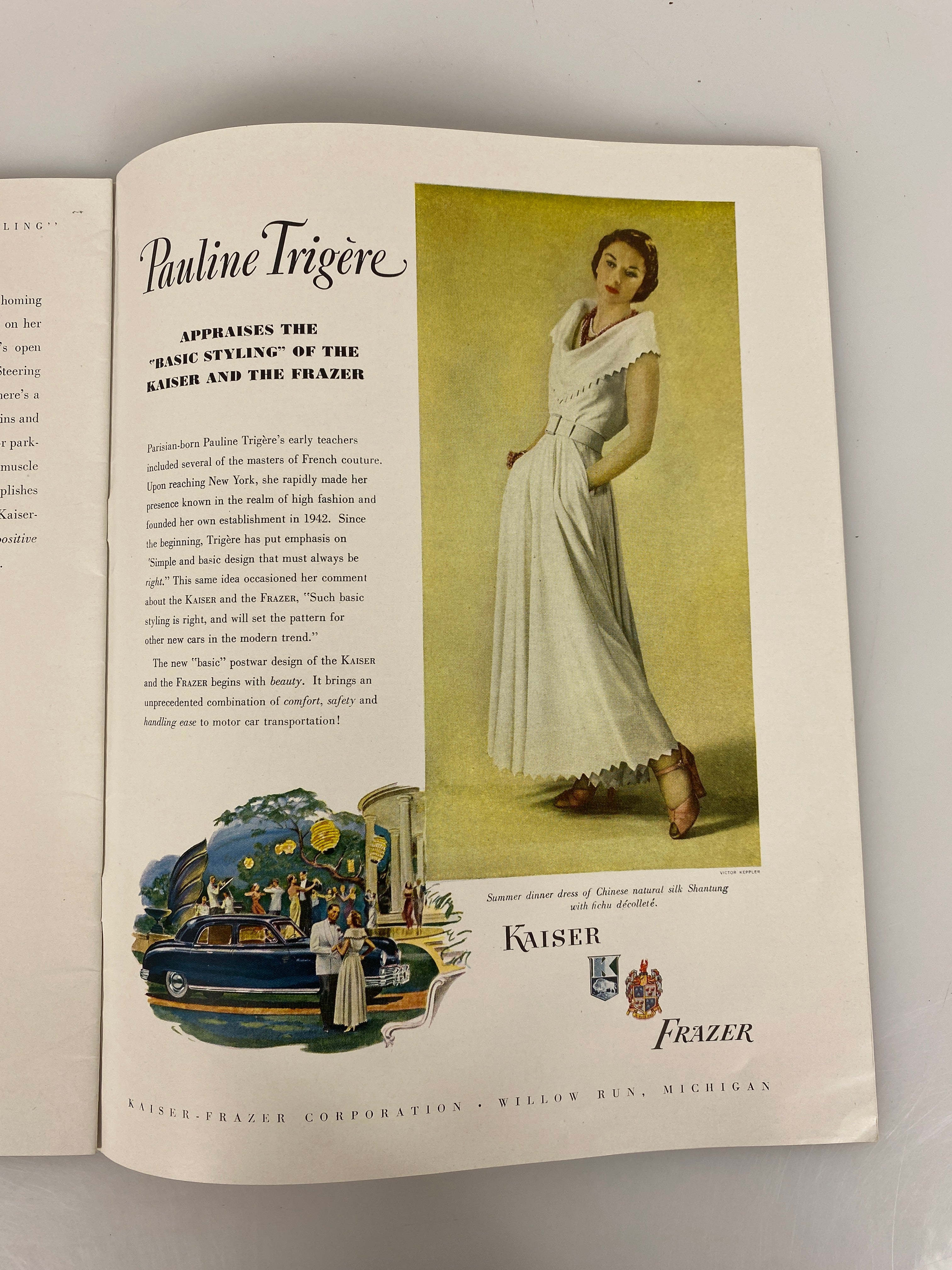 Kaiser-Frazer Fashion Book for 1948