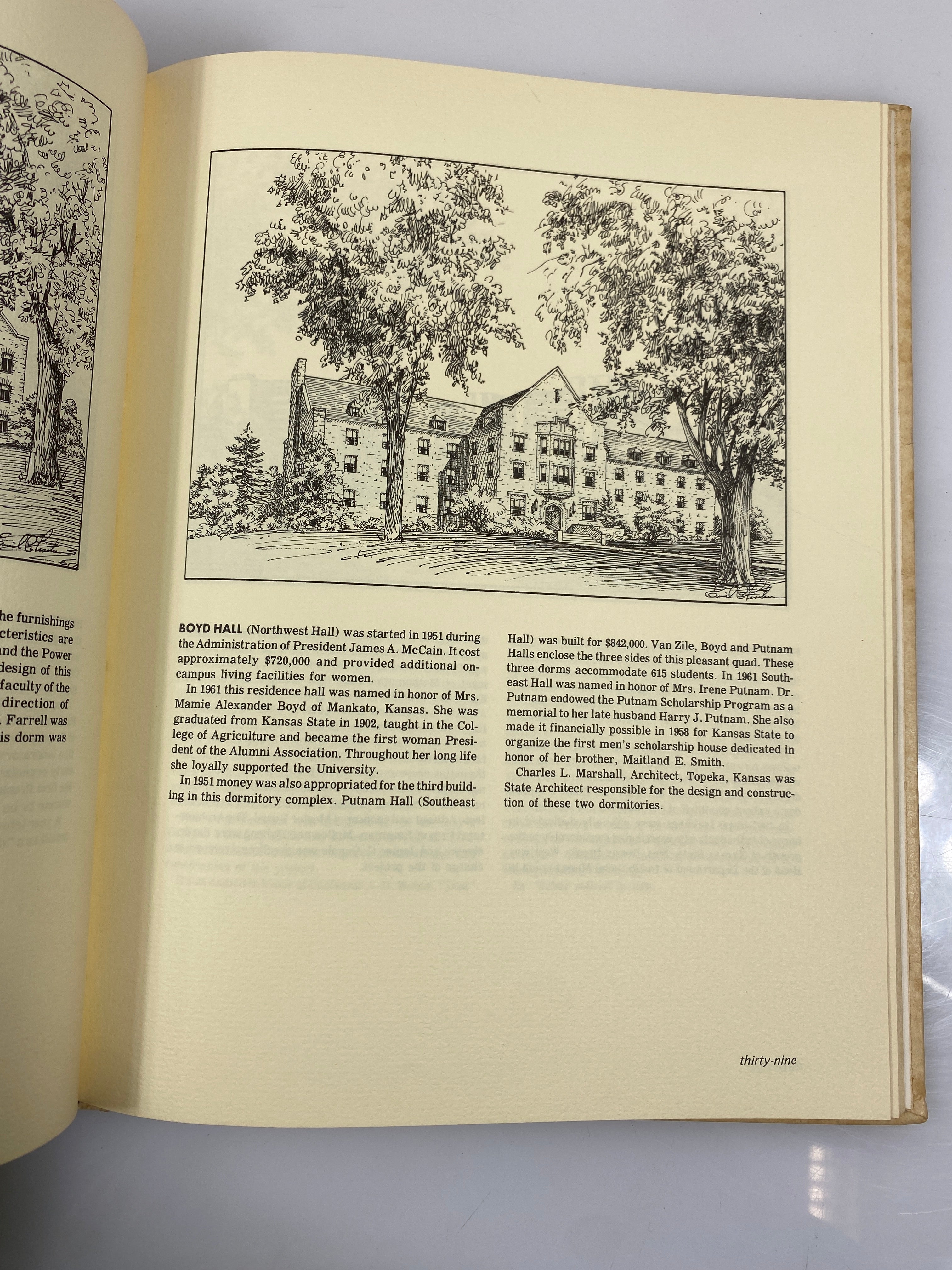 Kansas State University A Walk Through the Campus 1975 Vintage HC