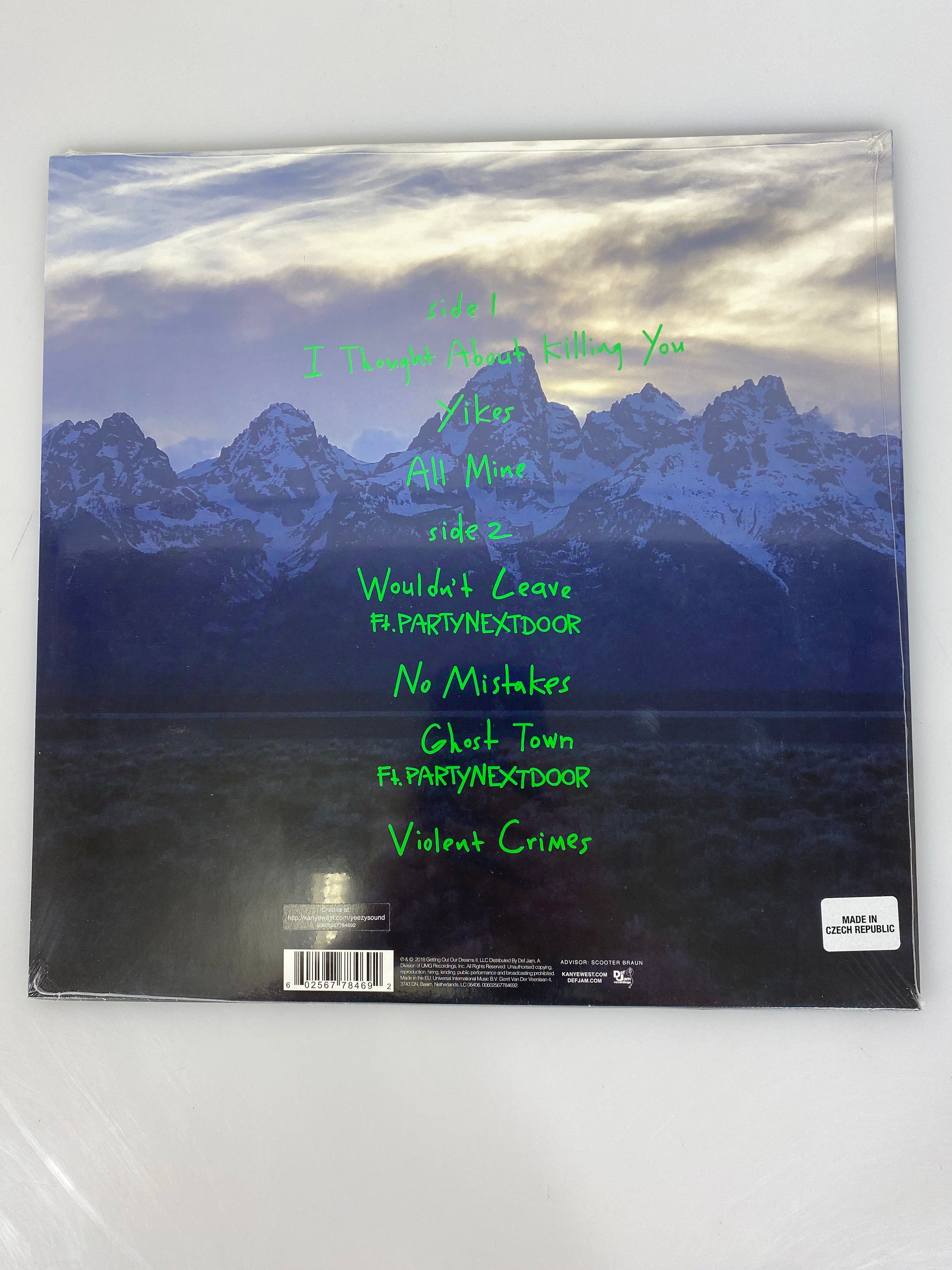 Kanye (Ye) West I Hate Being Bi-Polar it's awesome Record sealed and new 2018