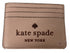 Kate Spade Glitter on Small Slim Card Holder in Rose Smoke Pebbled Leather