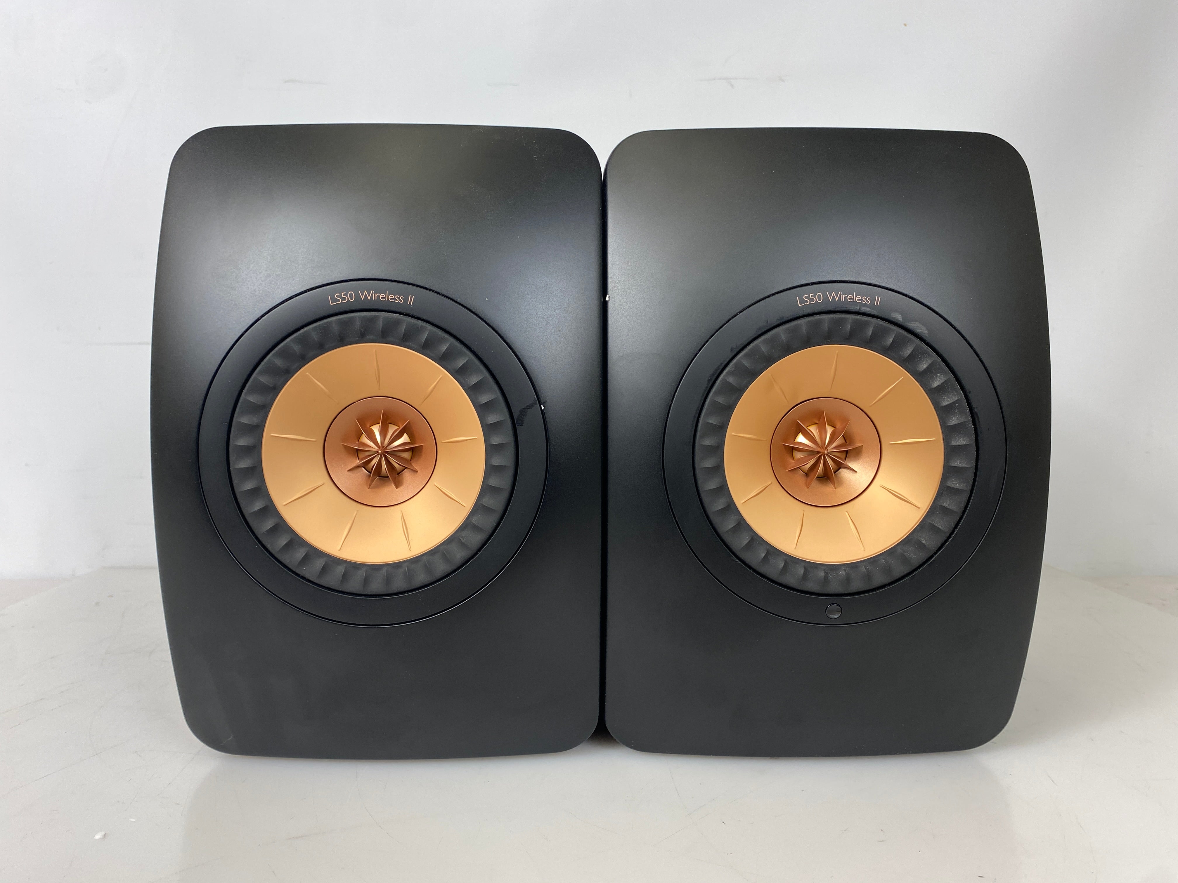 KEF LS50 Wireless II Bookshelf Speakers Black