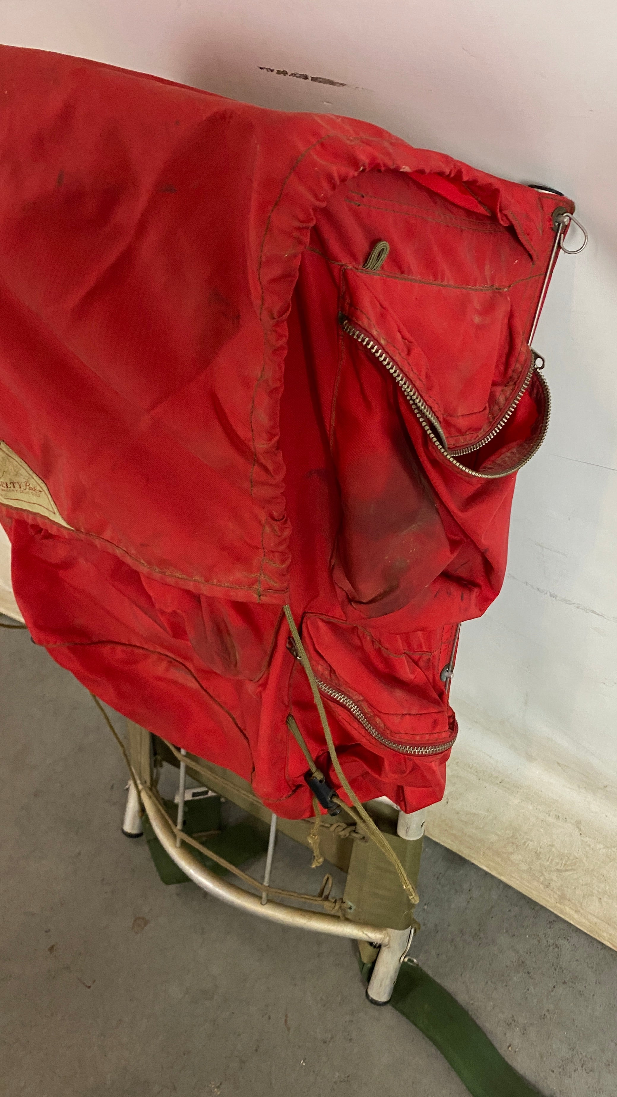 Kelty Retro Red Nylon Hiking Backpack