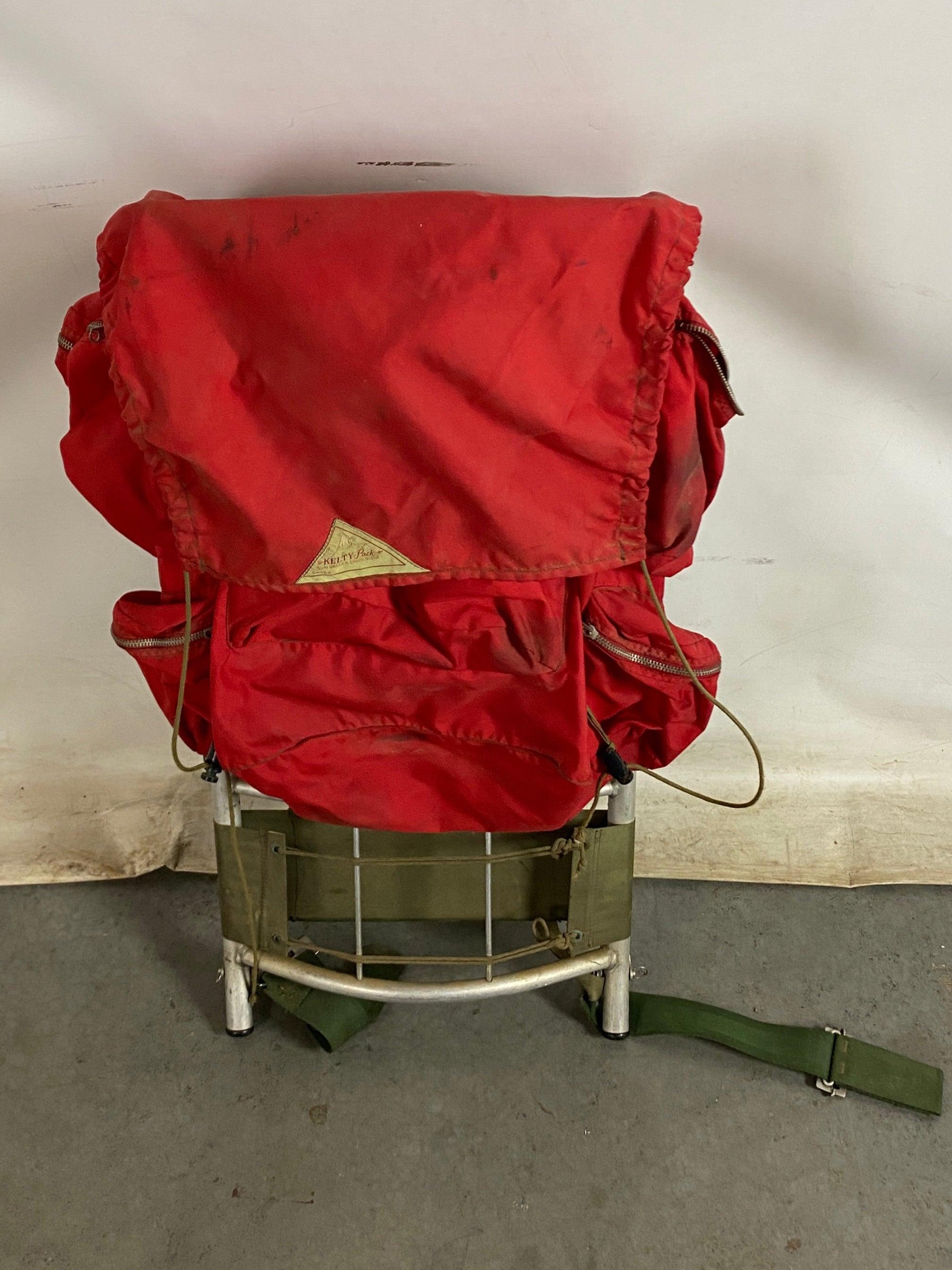 Kelty Retro Red Nylon Hiking Backpack