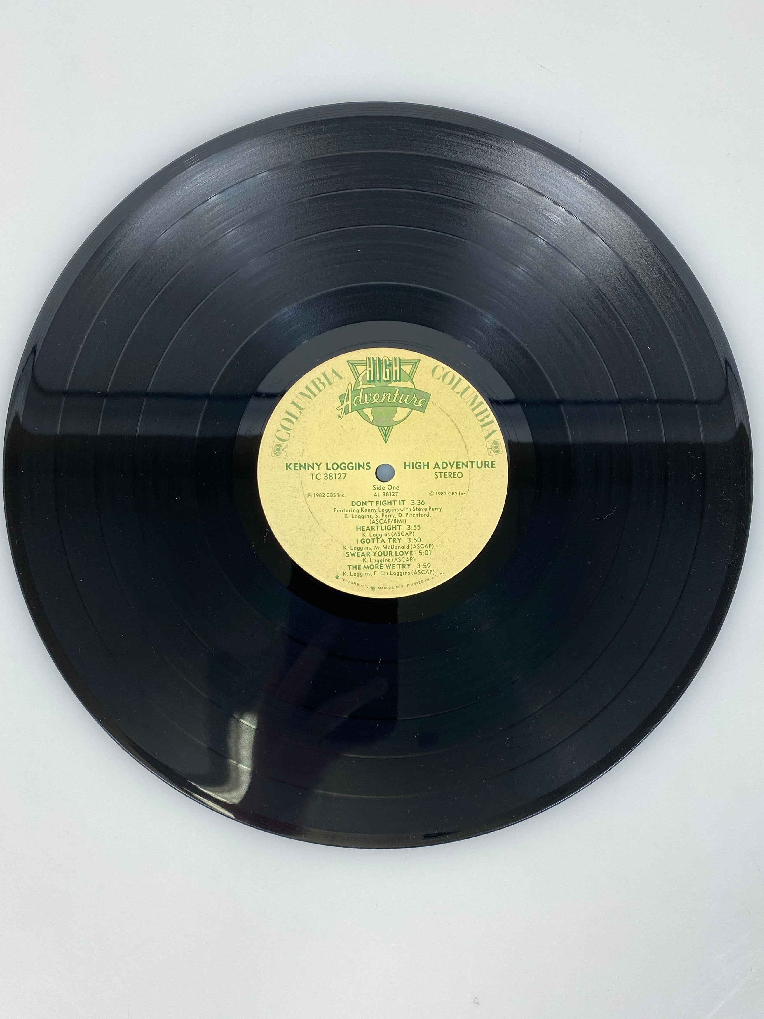Kenny Loggins High Adventure 1982 Vinyl Record
