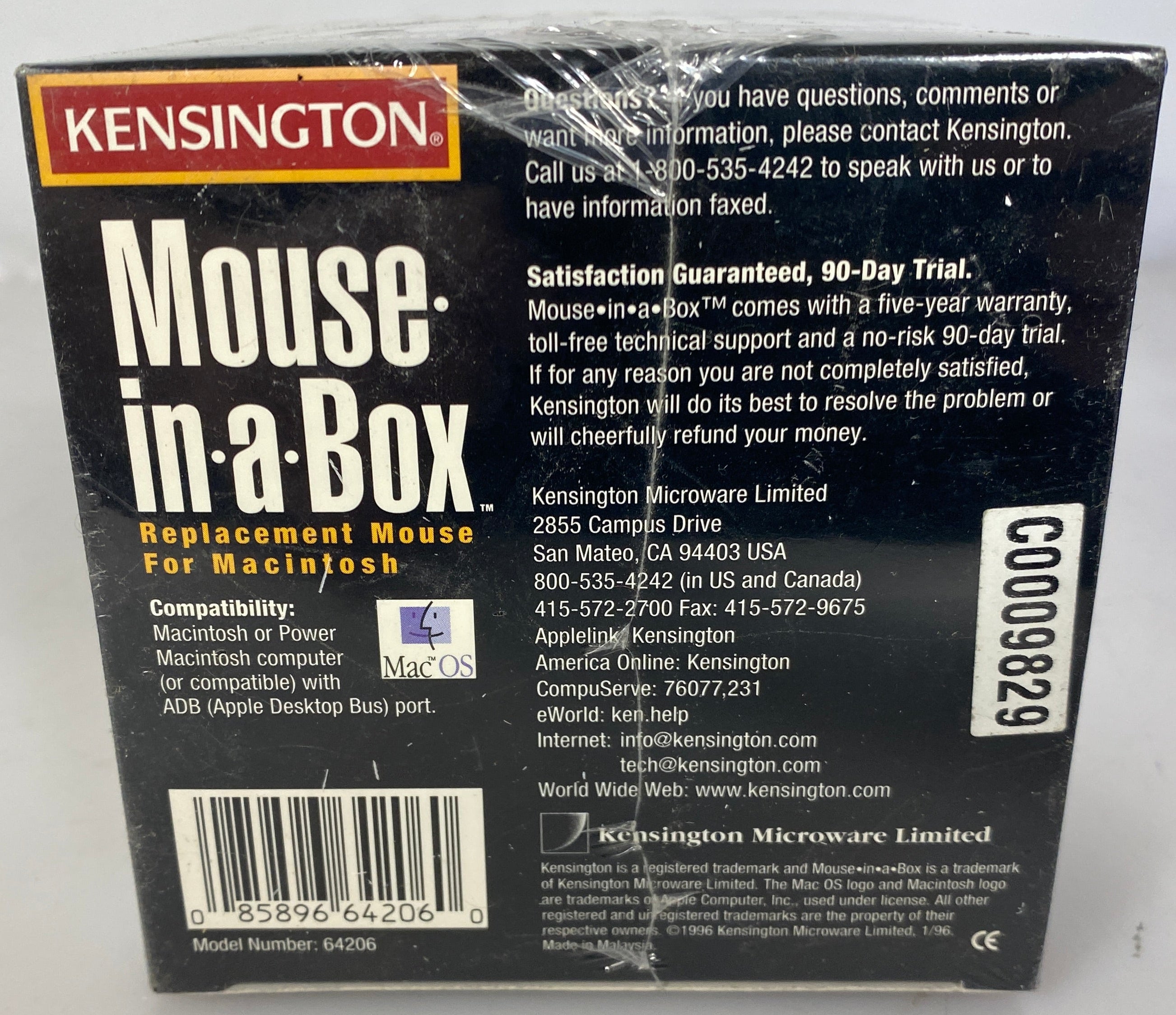 Kensington 64206 Mouse-in-a-Box