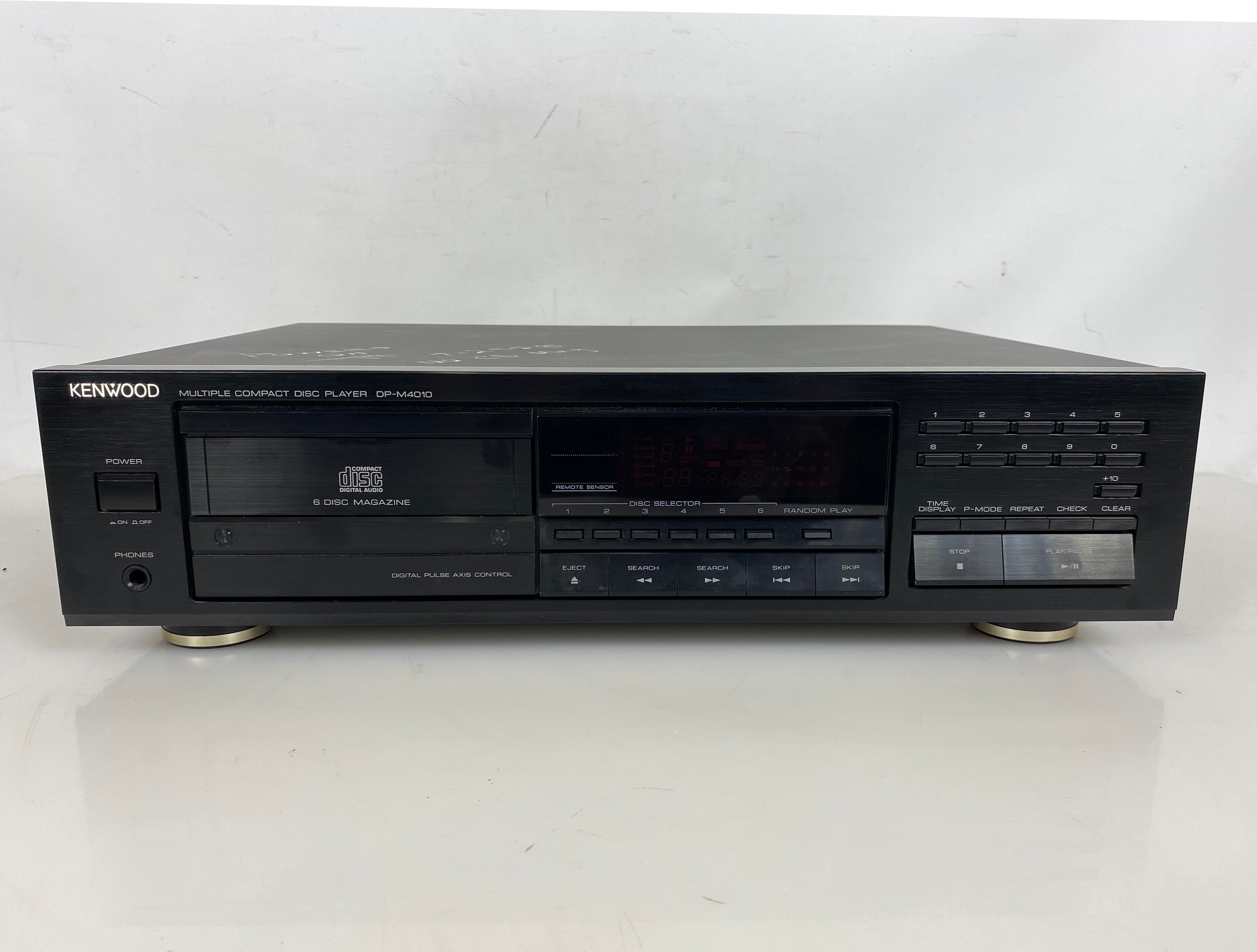 Kenwood DP-M4010 6-Disc CD Player *For Parts Only*