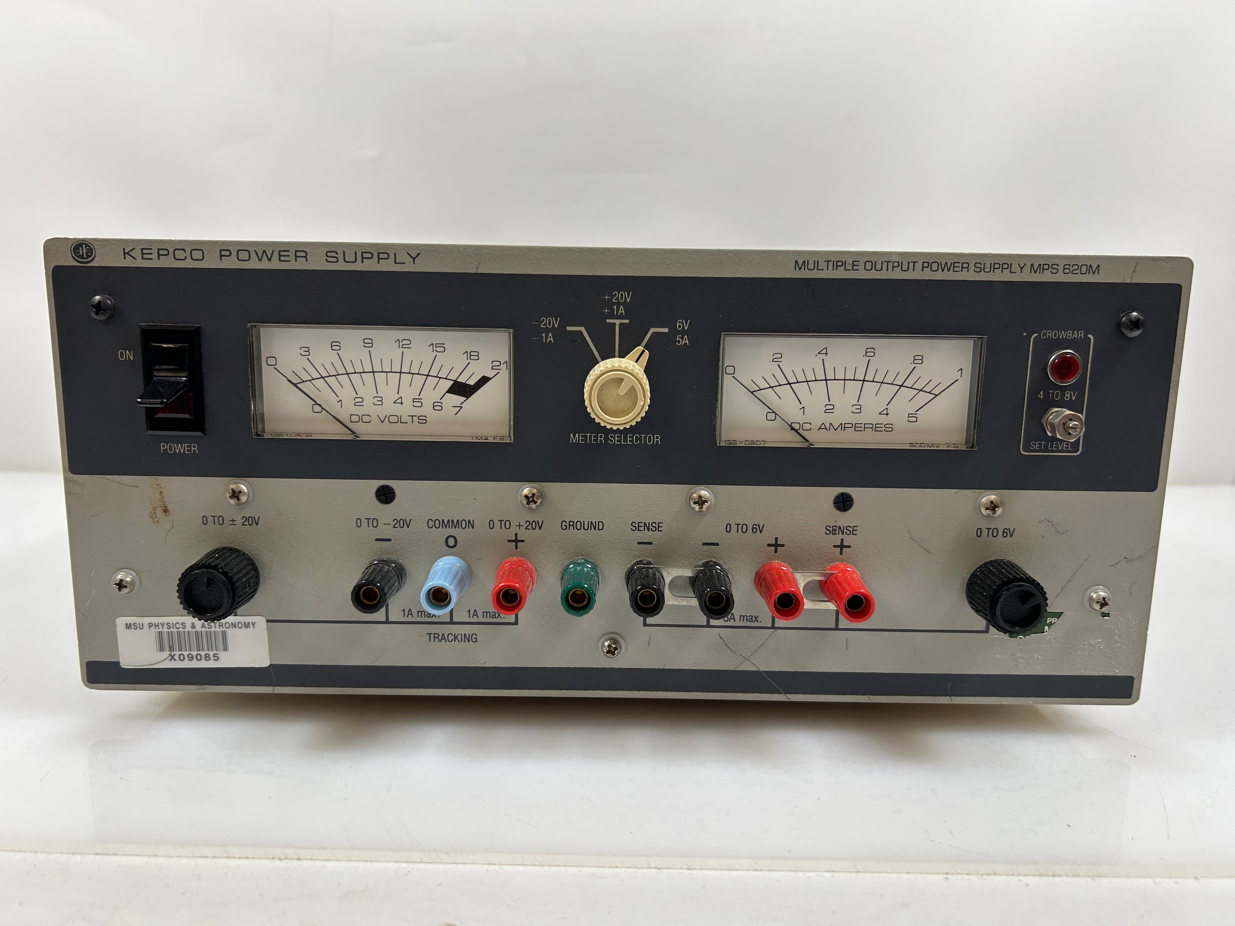 Kepco MPS 620M Multiple Output DC Power Supply *Untested*
