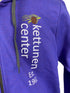 Kettunen Center Purple Pine Cone Zip Up Size Small