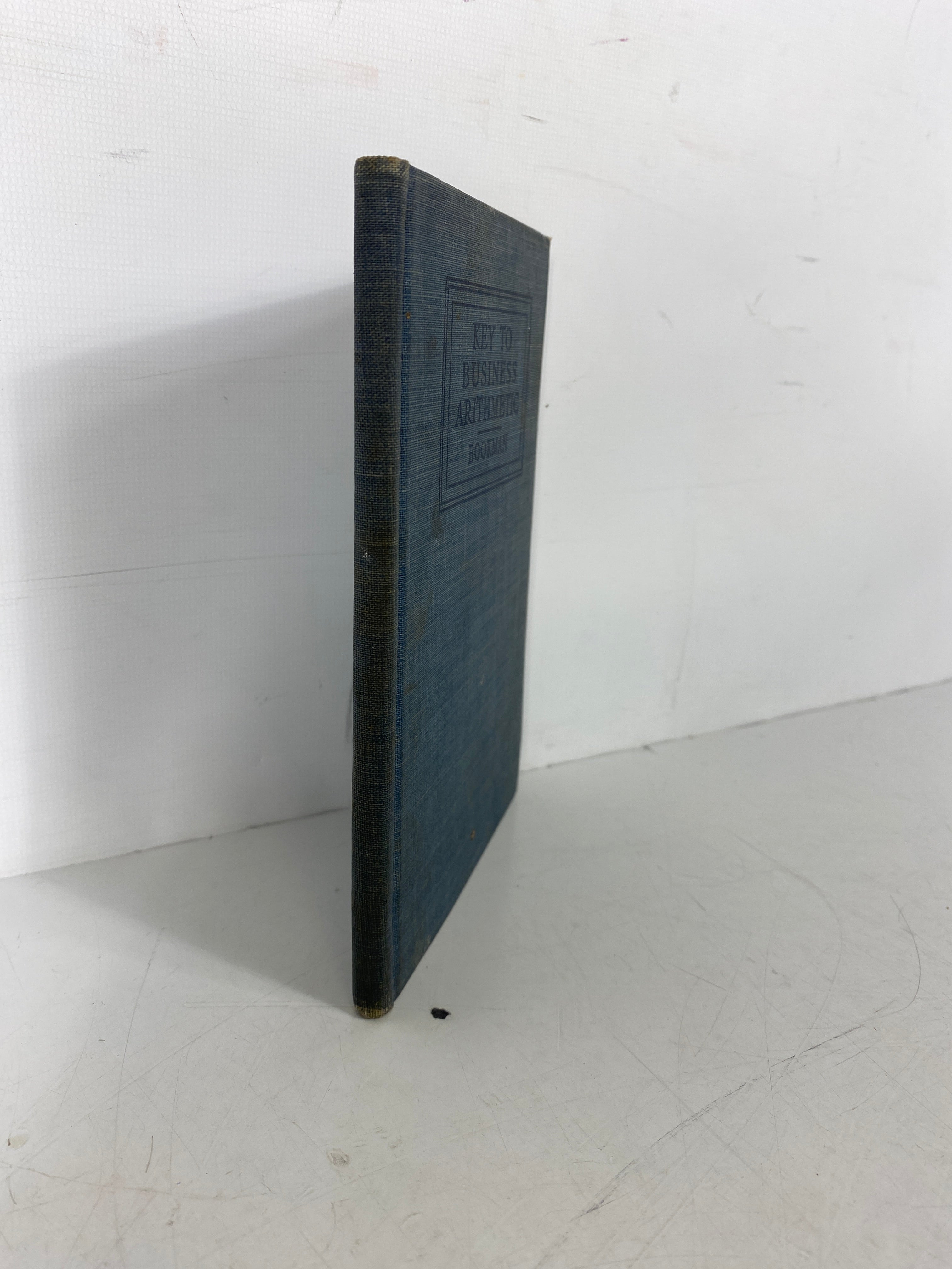 Key to Business Arithmetic by C.M. Bookman 1914  Rare Antique HC