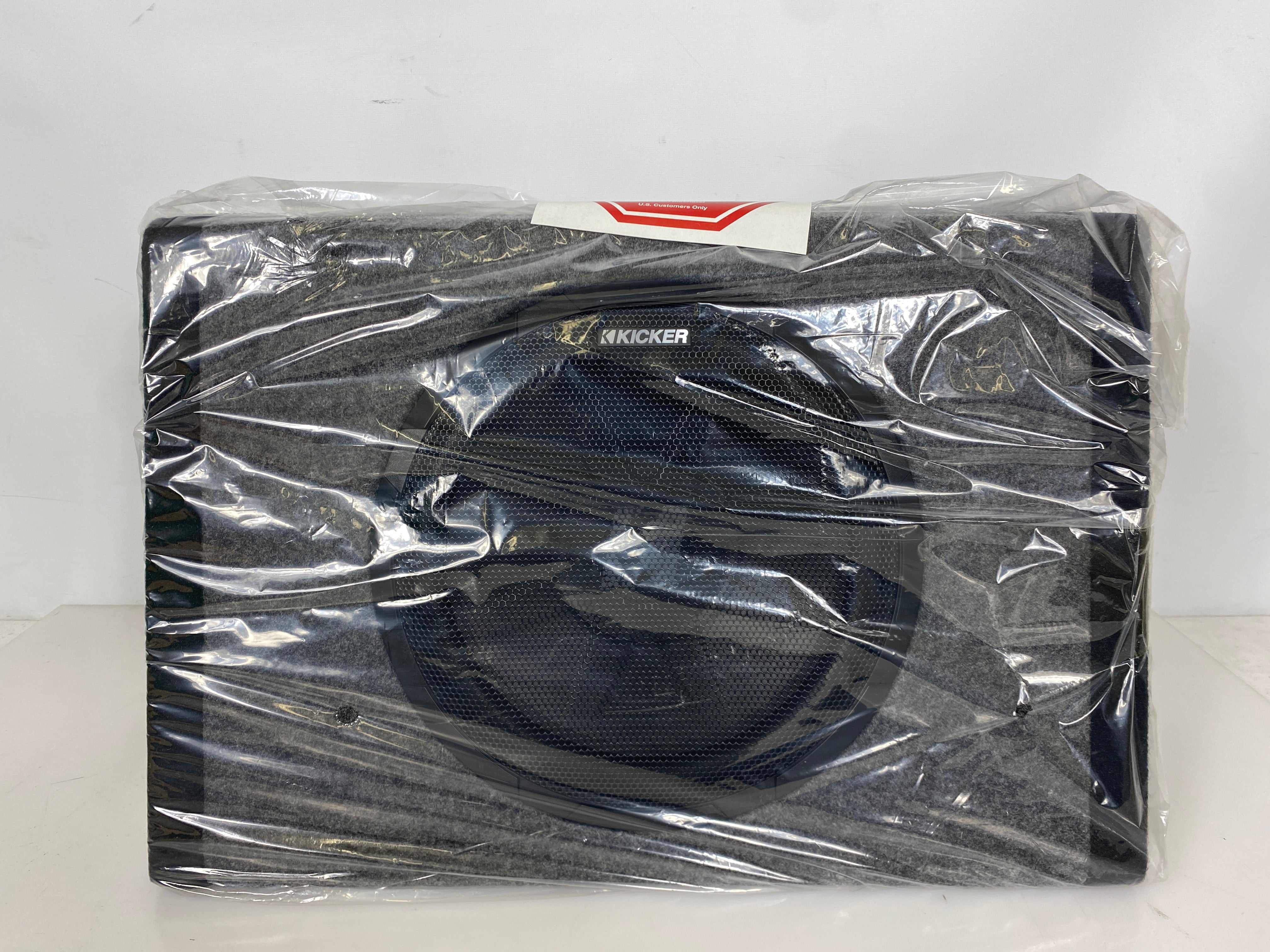 Kicker PT250 BassStation Powered Subwoofer with Built-in 100W Amplifier