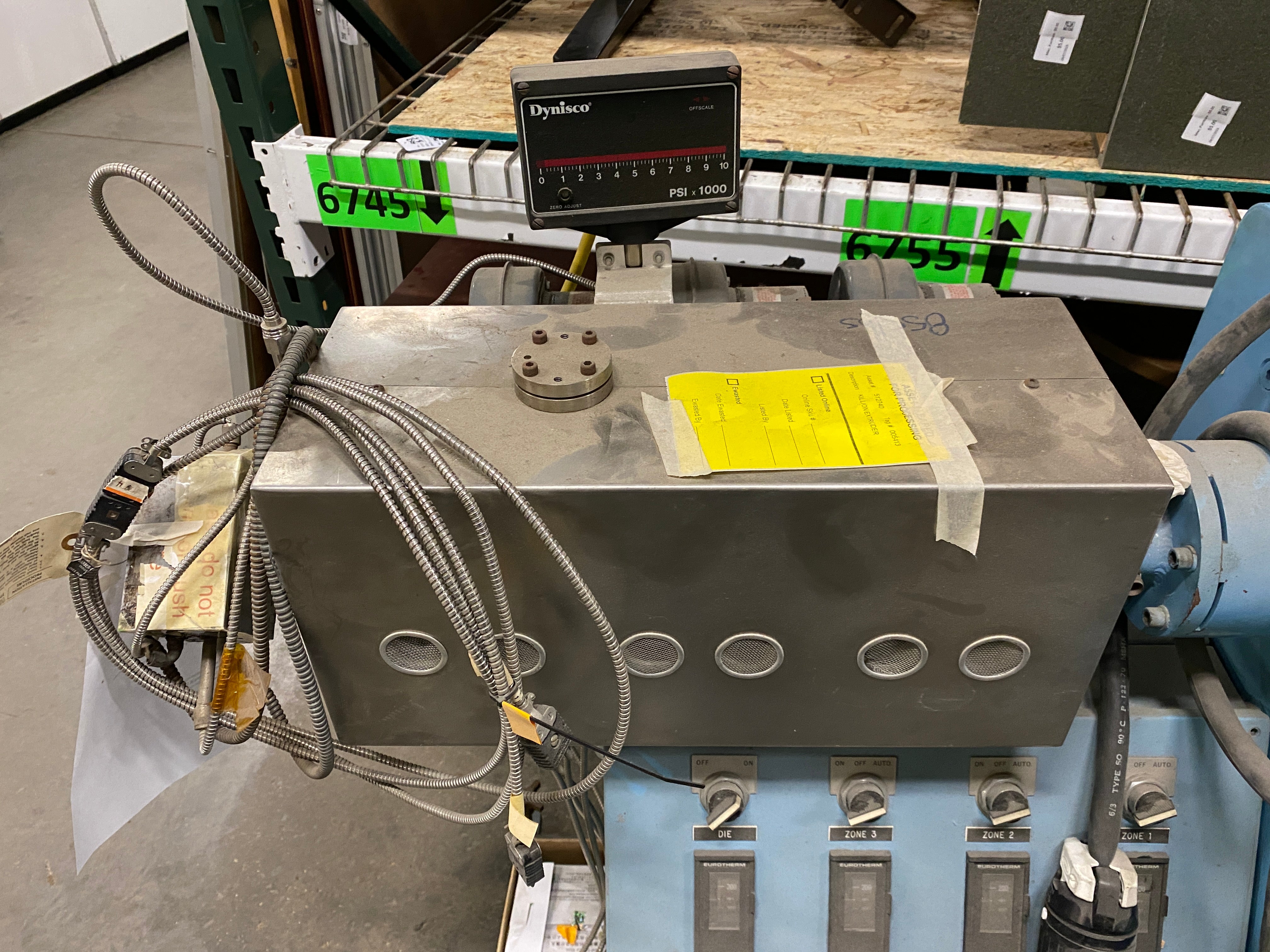Killion Extruders Inc #KL-075 Plastic Pellet Maker *For Parts Only*
