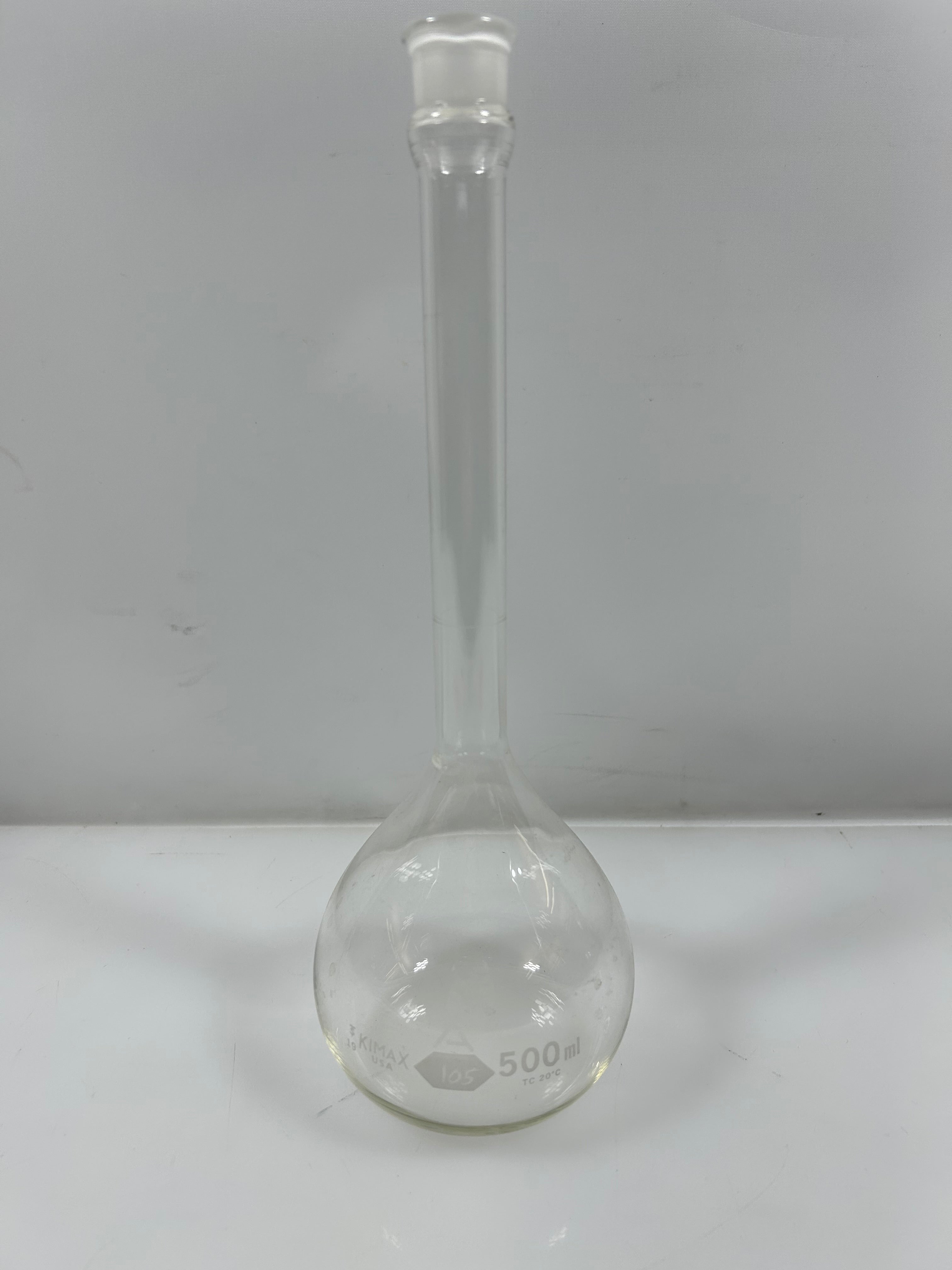 Kimax 500mL Volumetric Flask