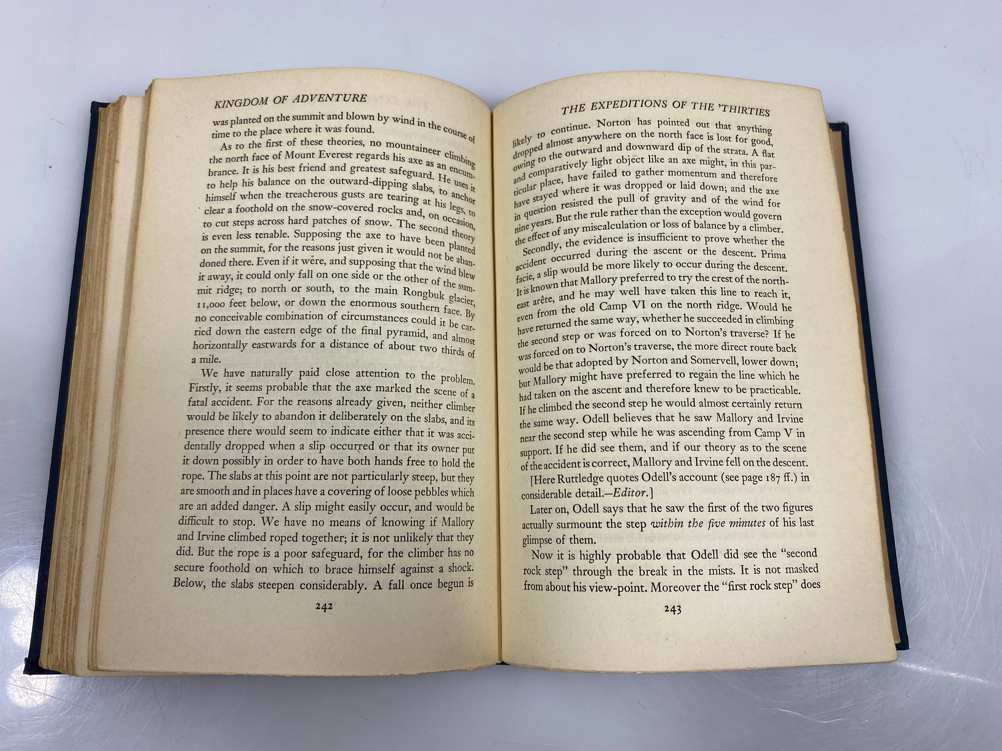Kingdom of Adventure: Everest by Ullman 1947 HC