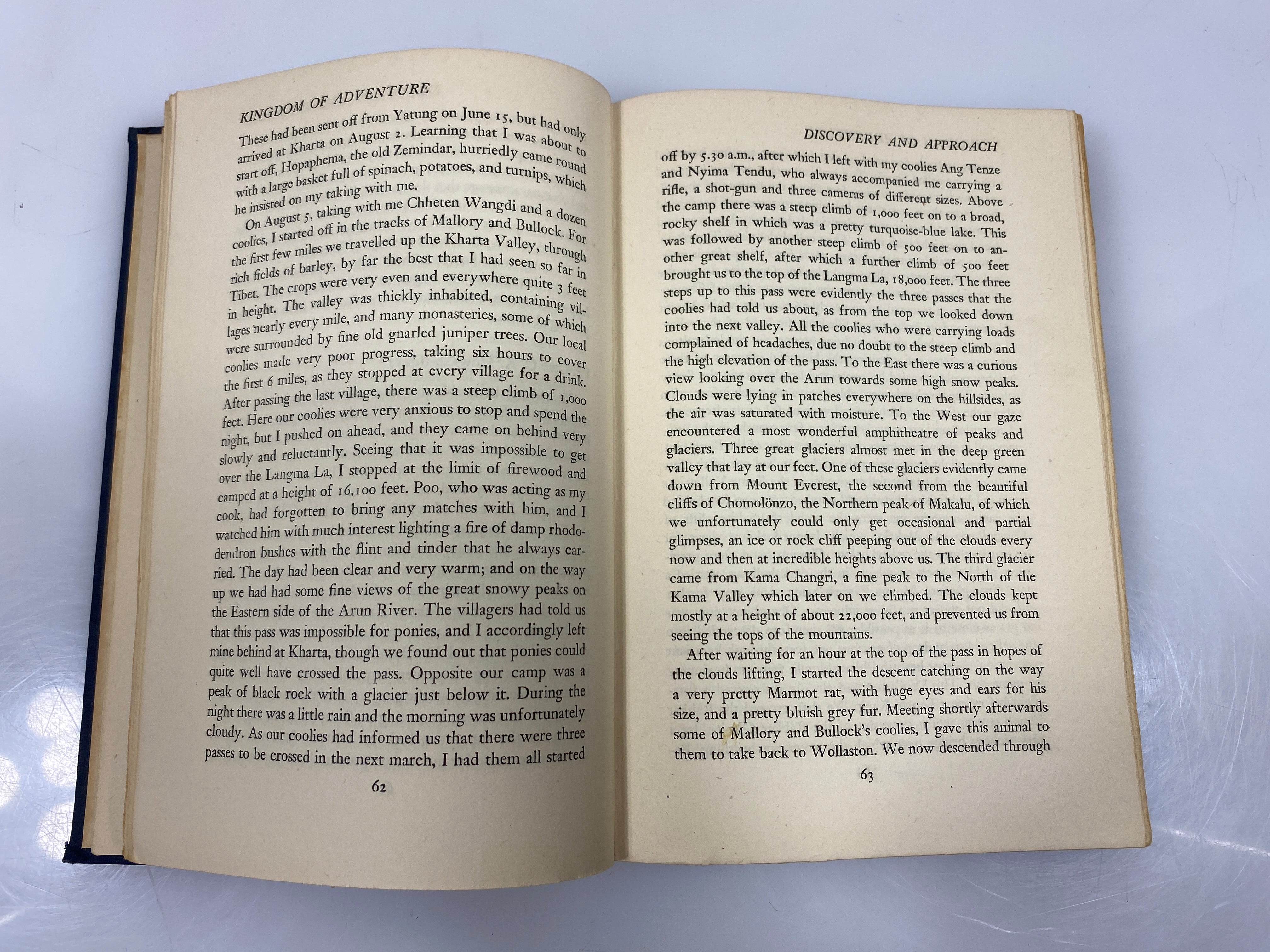Kingdom of Adventure: Everest by Ullman 1947 HC