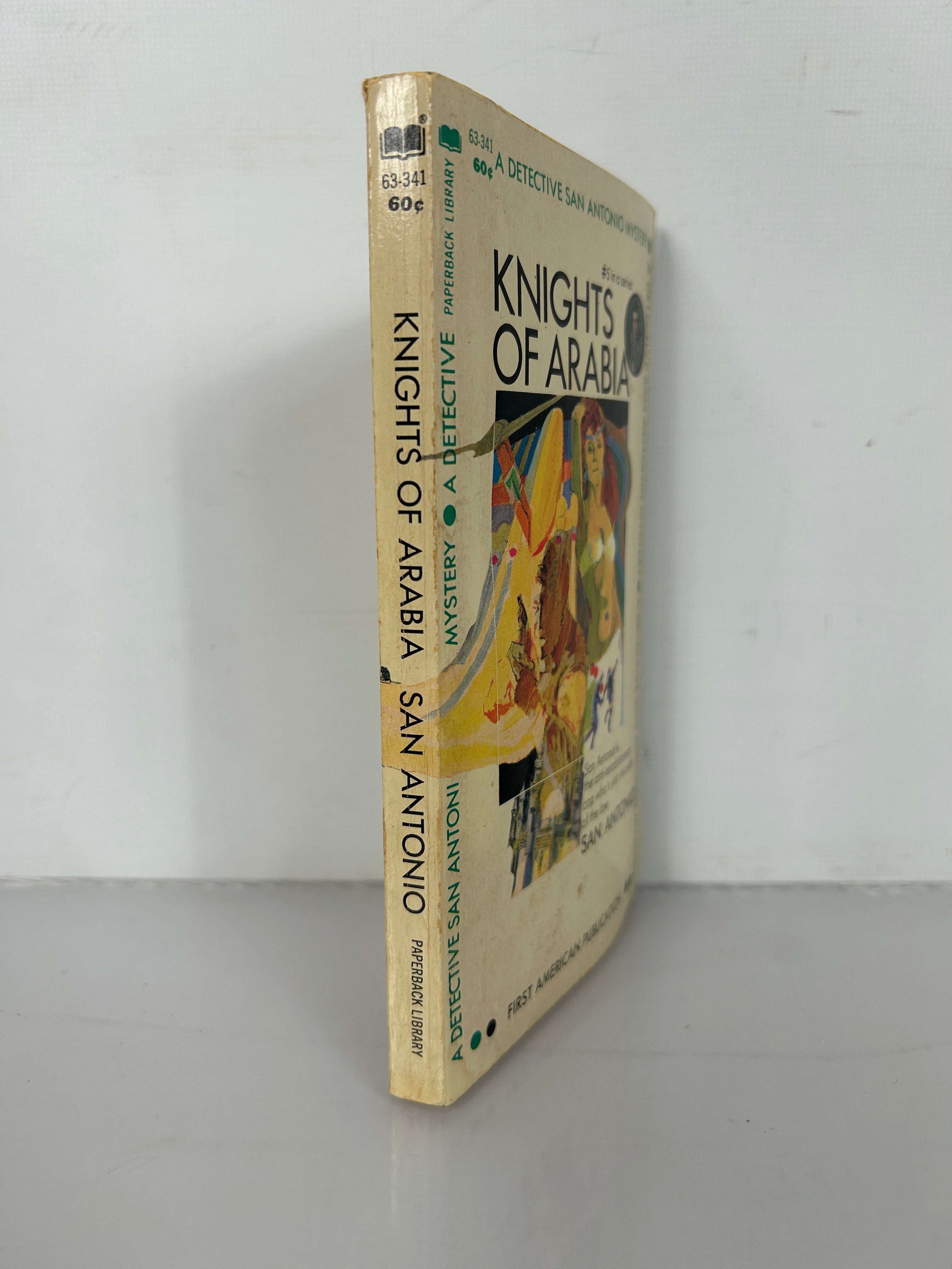 Knights of Arabia Det. San Antonio Mystery#5 1st American Ed 1970 SC