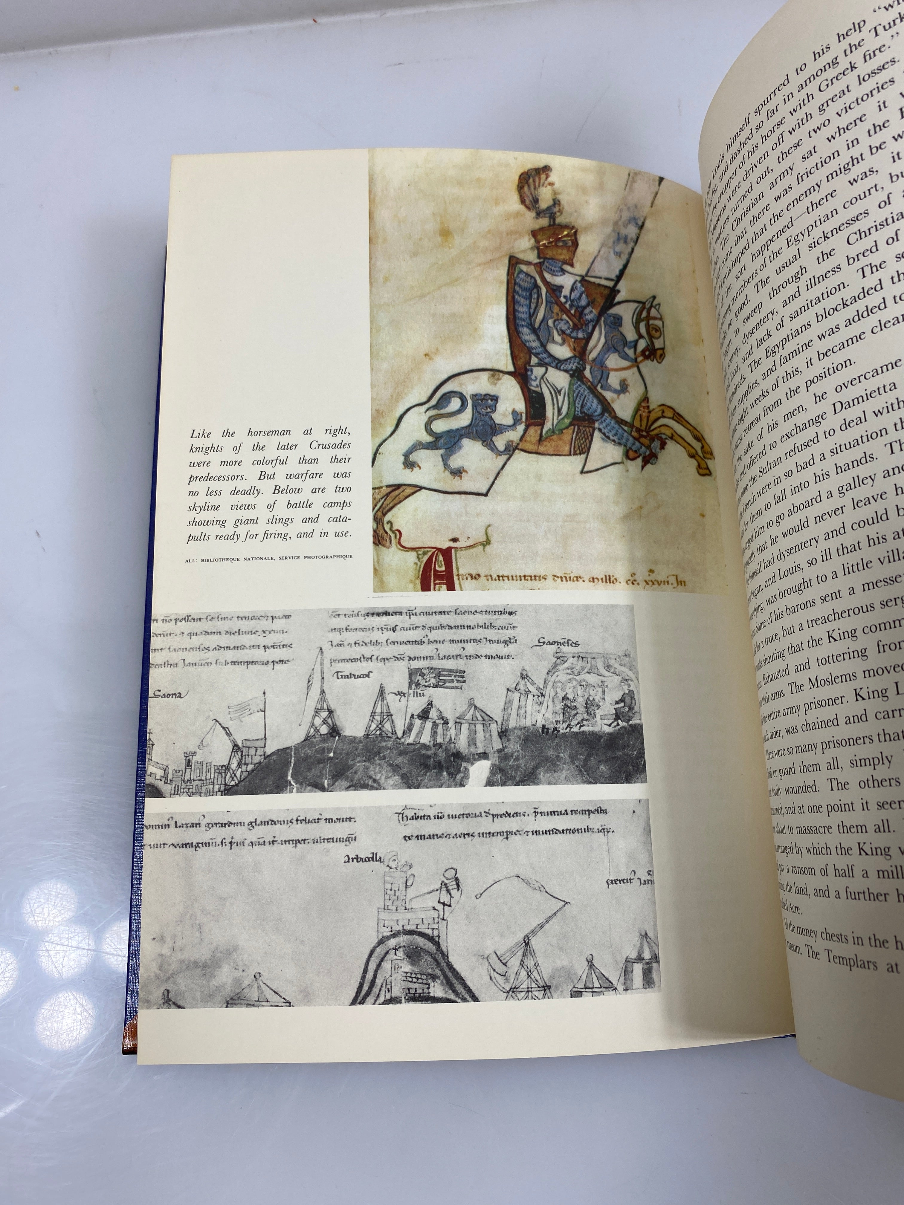 Knights of the Crusades by Williams Horizon Caravel Book 1962 HC
