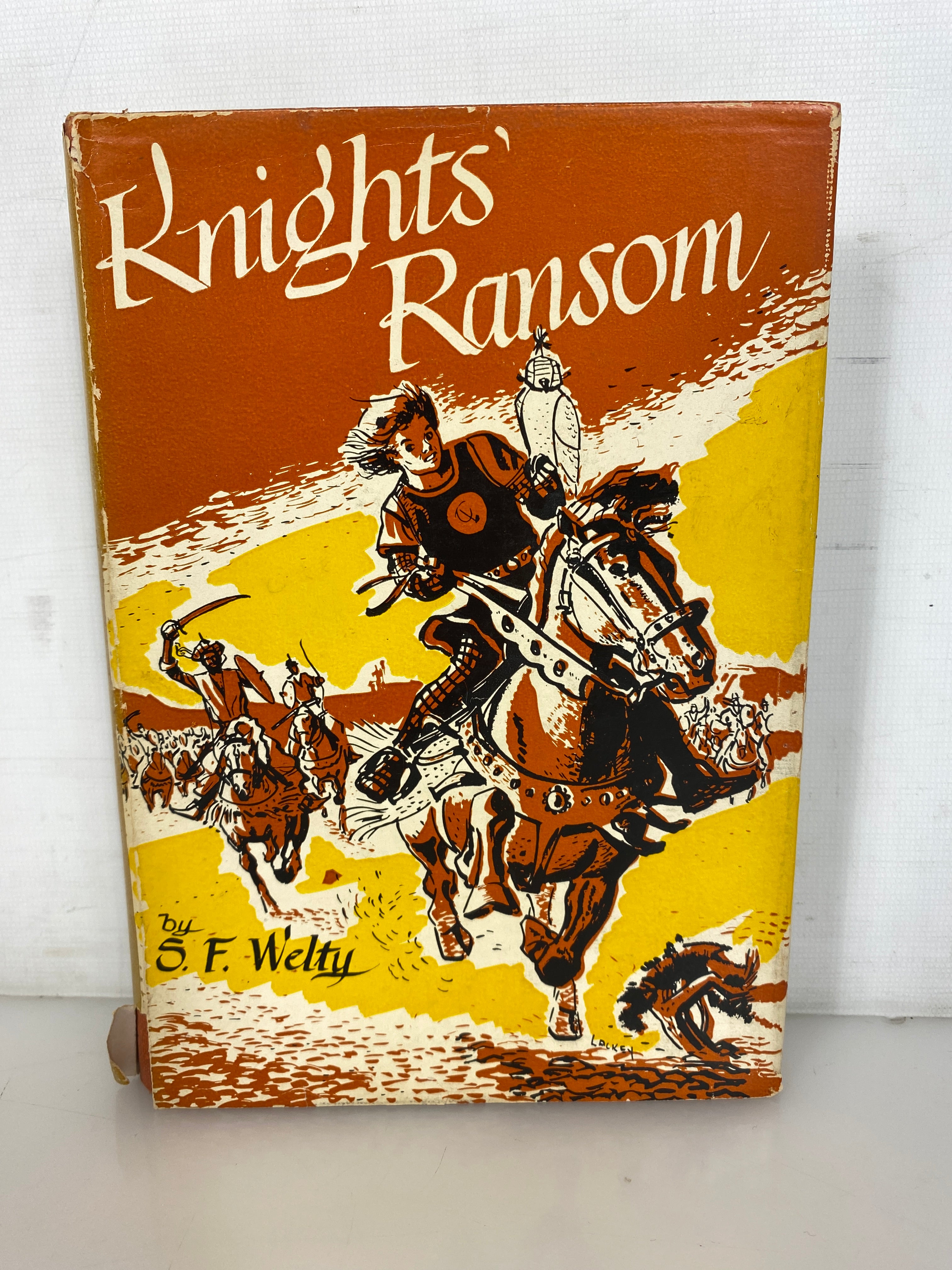 Knights' Ransom by S.F. Welty 1951 First Edition HC DJ