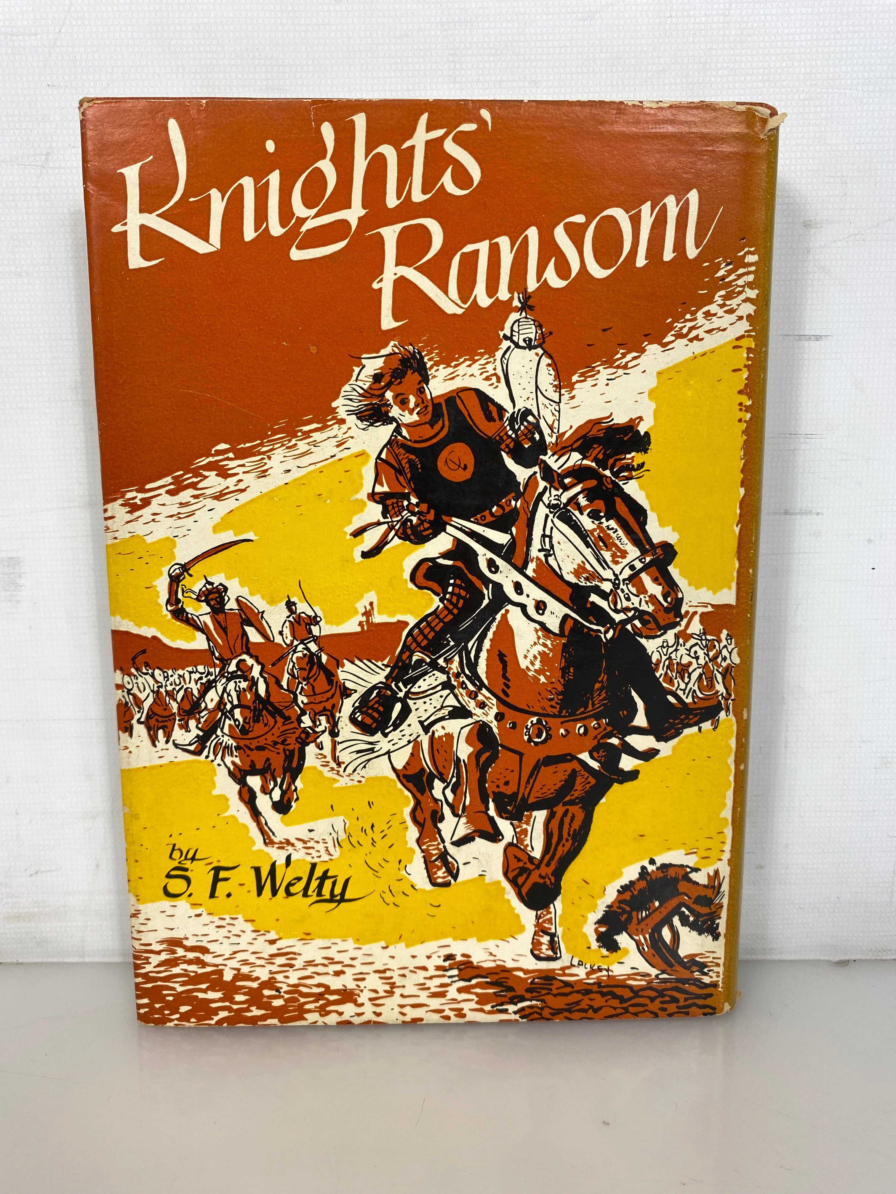 Knights' Ransom by S.F. Welty 1951 First Edition HC DJ