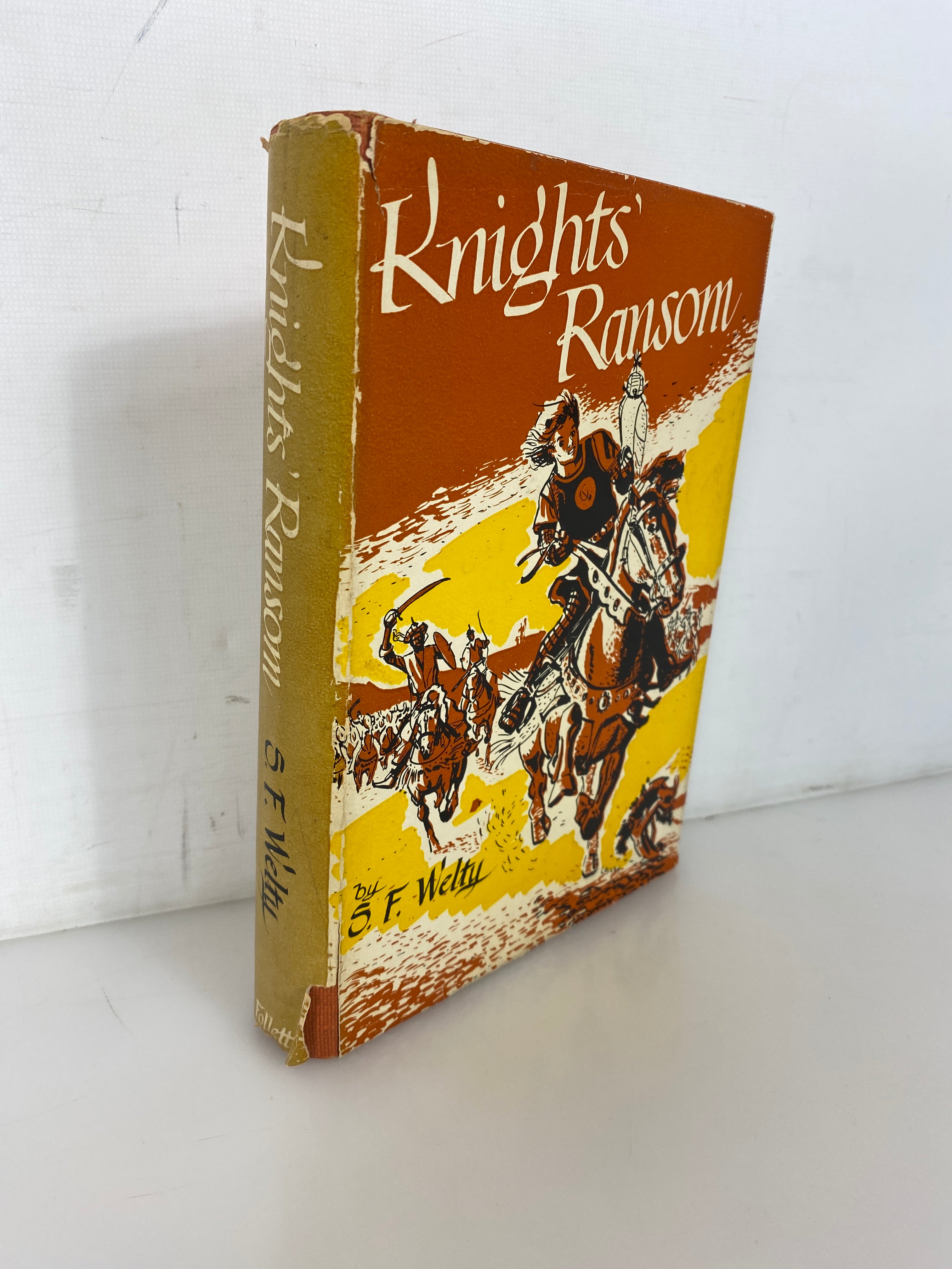Knights' Ransom by S.F. Welty 1951 First Edition HC DJ