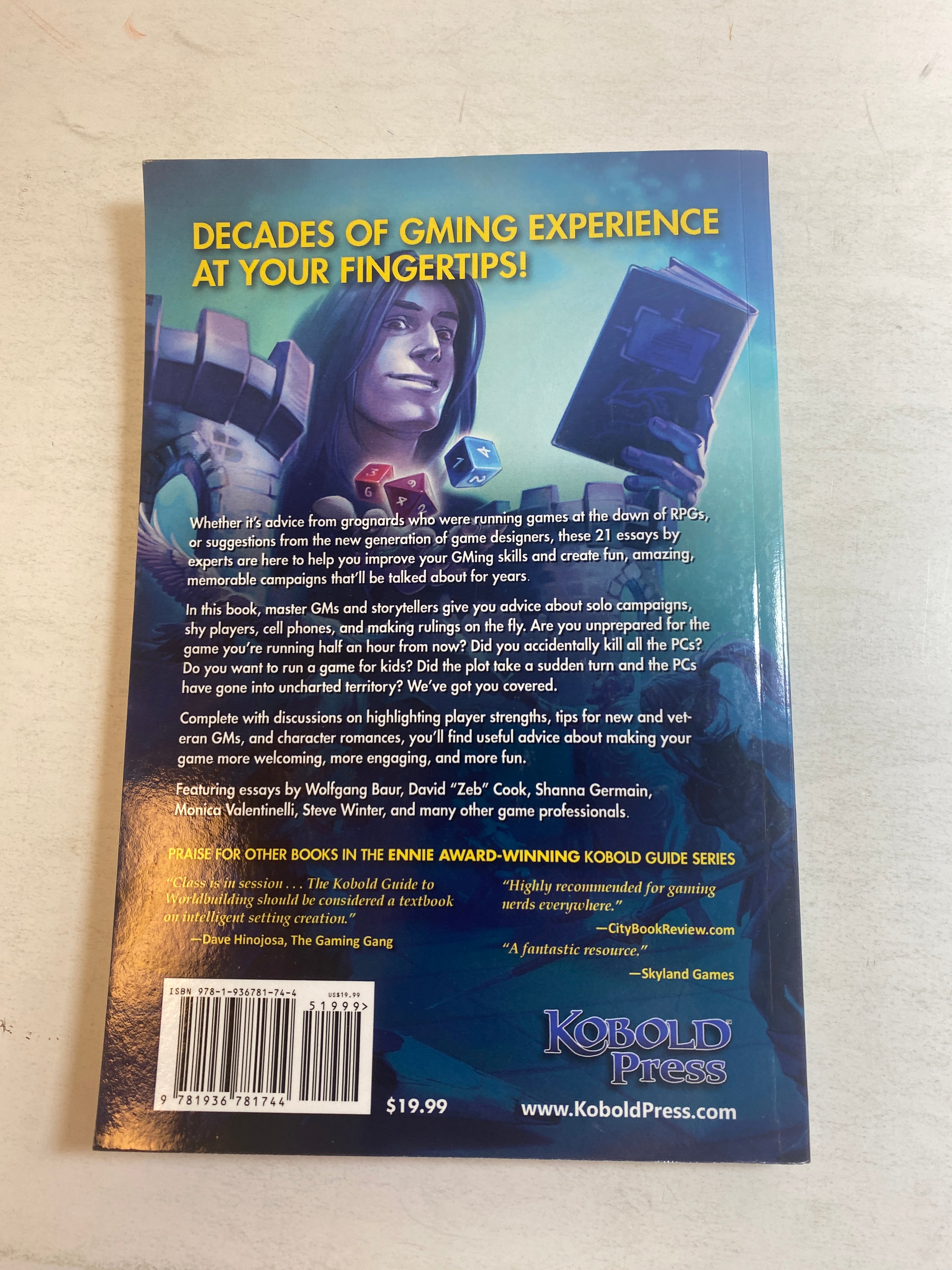 Kobold Guide to Gamemastering RPG SC 2017