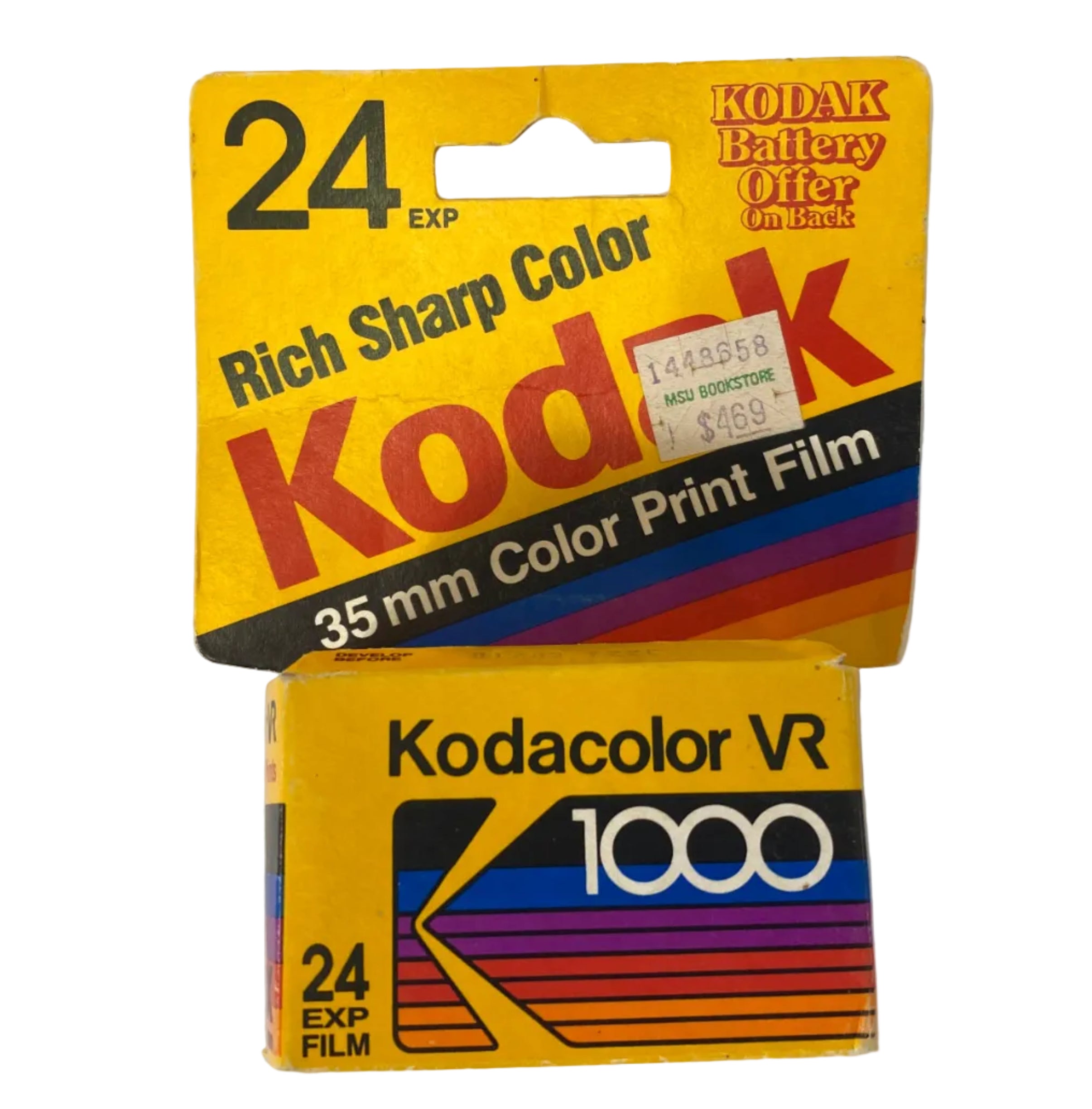 Kodak Kodacolor VR 1000 24 Exp 35mm Color Print Film