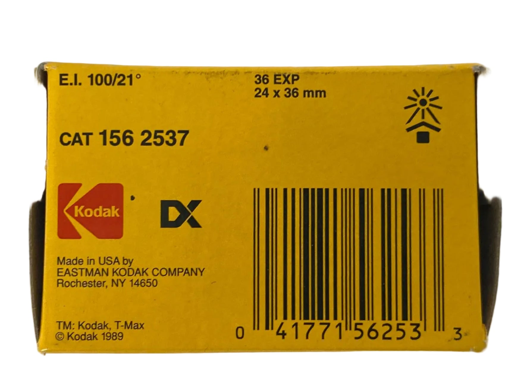 Kodak TMAX 100 Film for Black-and-White Prints 36 Exposures TMX 135-36 *Expired*