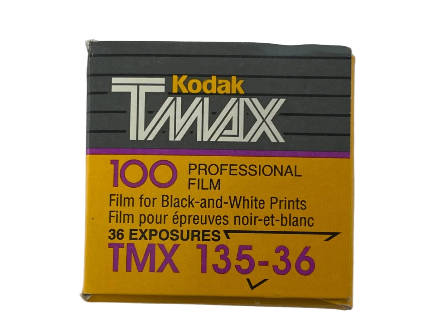 Kodak TMAX 100 Film for Black-and-White Prints 36 Exposures TMX 135-36 *Expired*