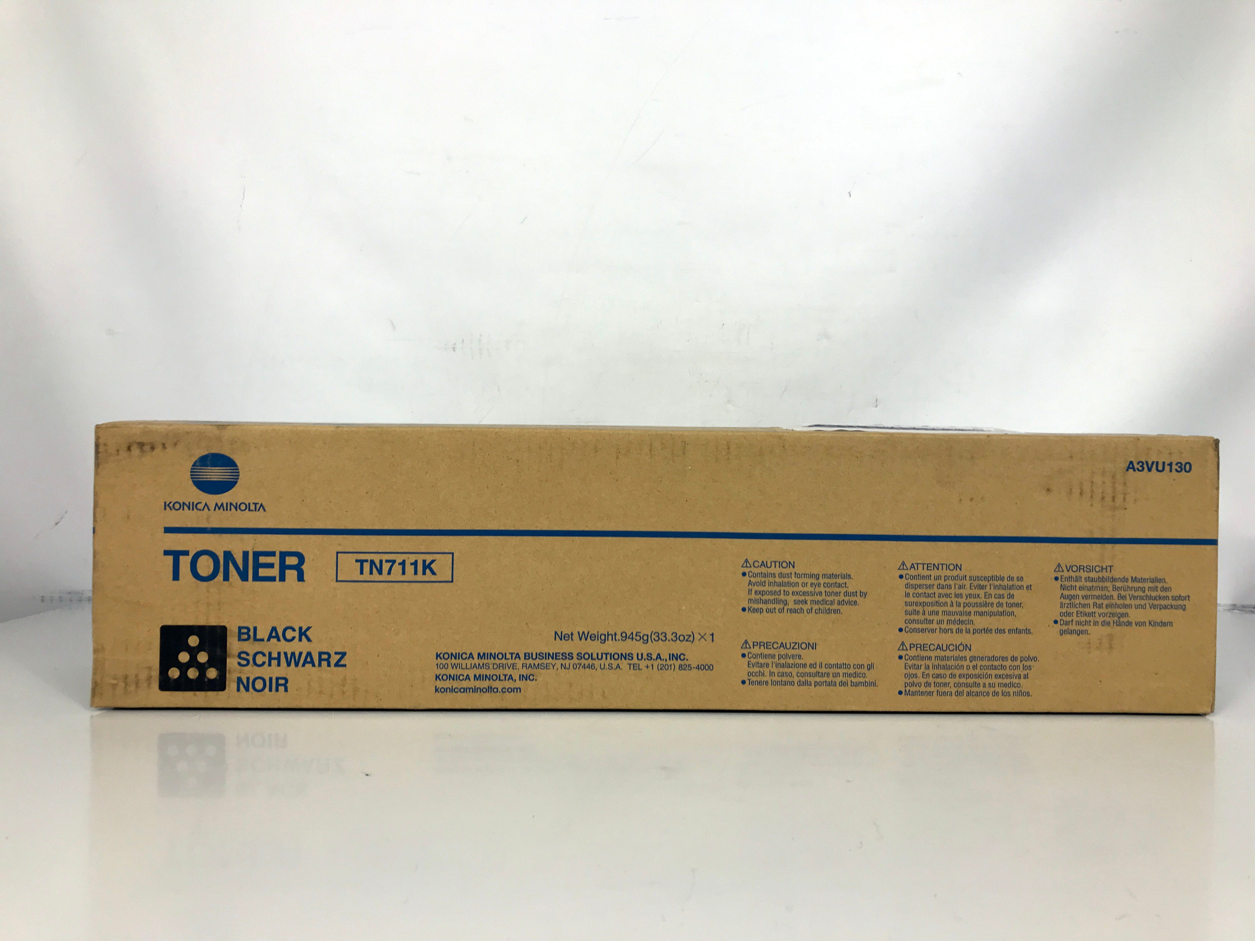 Konica Minolta TN711K Black Toner Cartridge