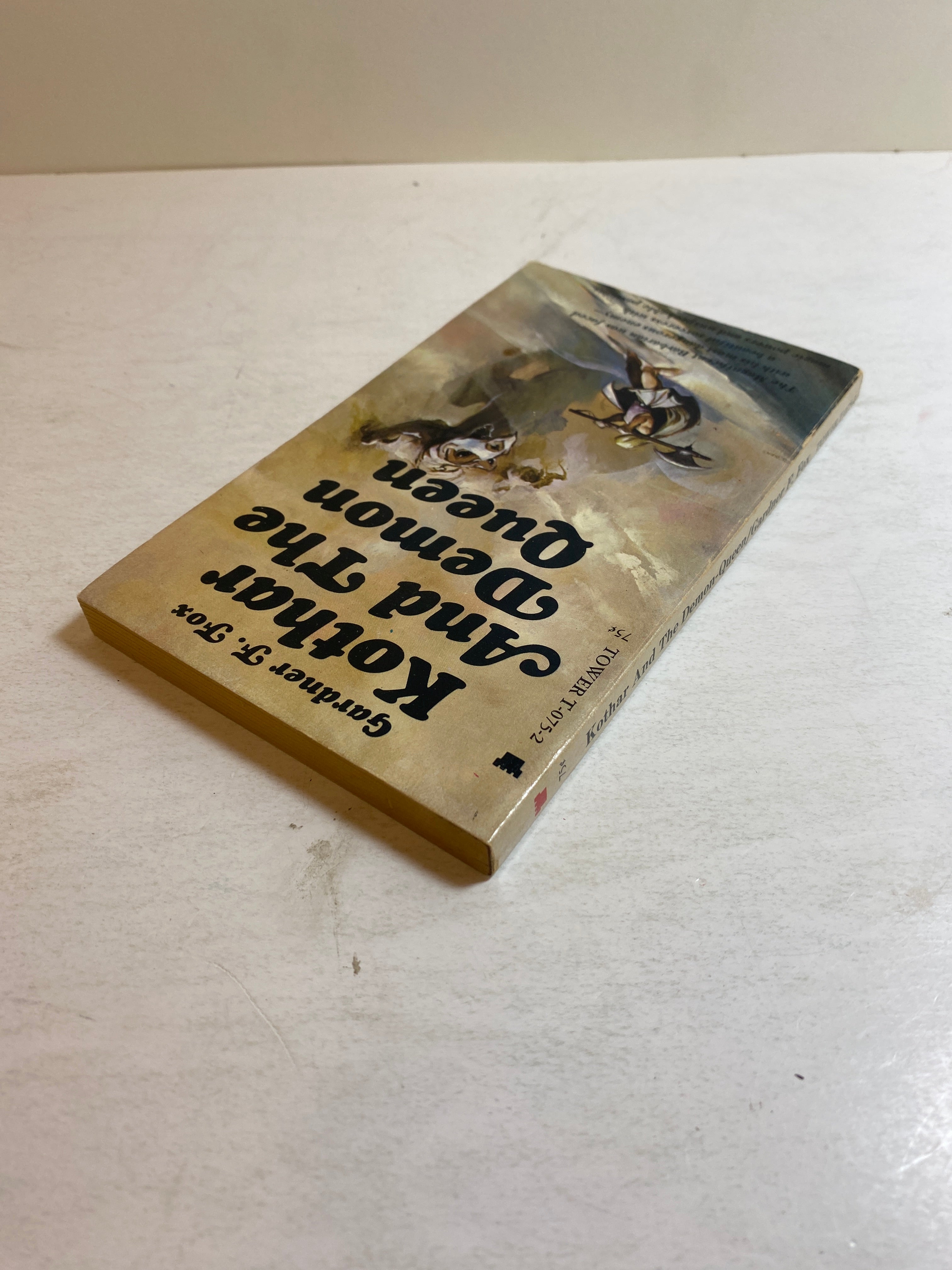 Kothar and the Demon Queen Gardner Fox Vintage paperback 1969